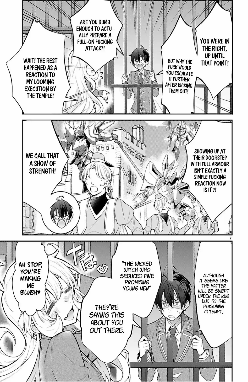 Otome Game Sekai wa Mob ni Kibishii Sekai desu 7
