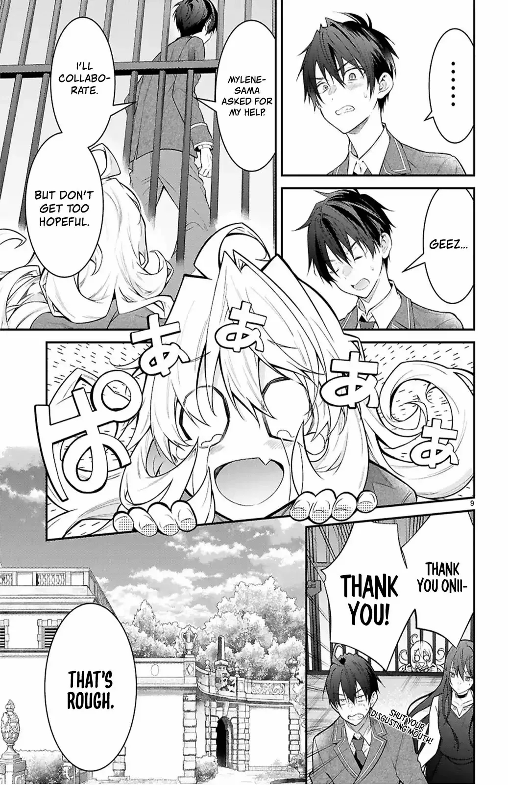 Otome Game Sekai wa Mob ni Kibishii Sekai desu 9