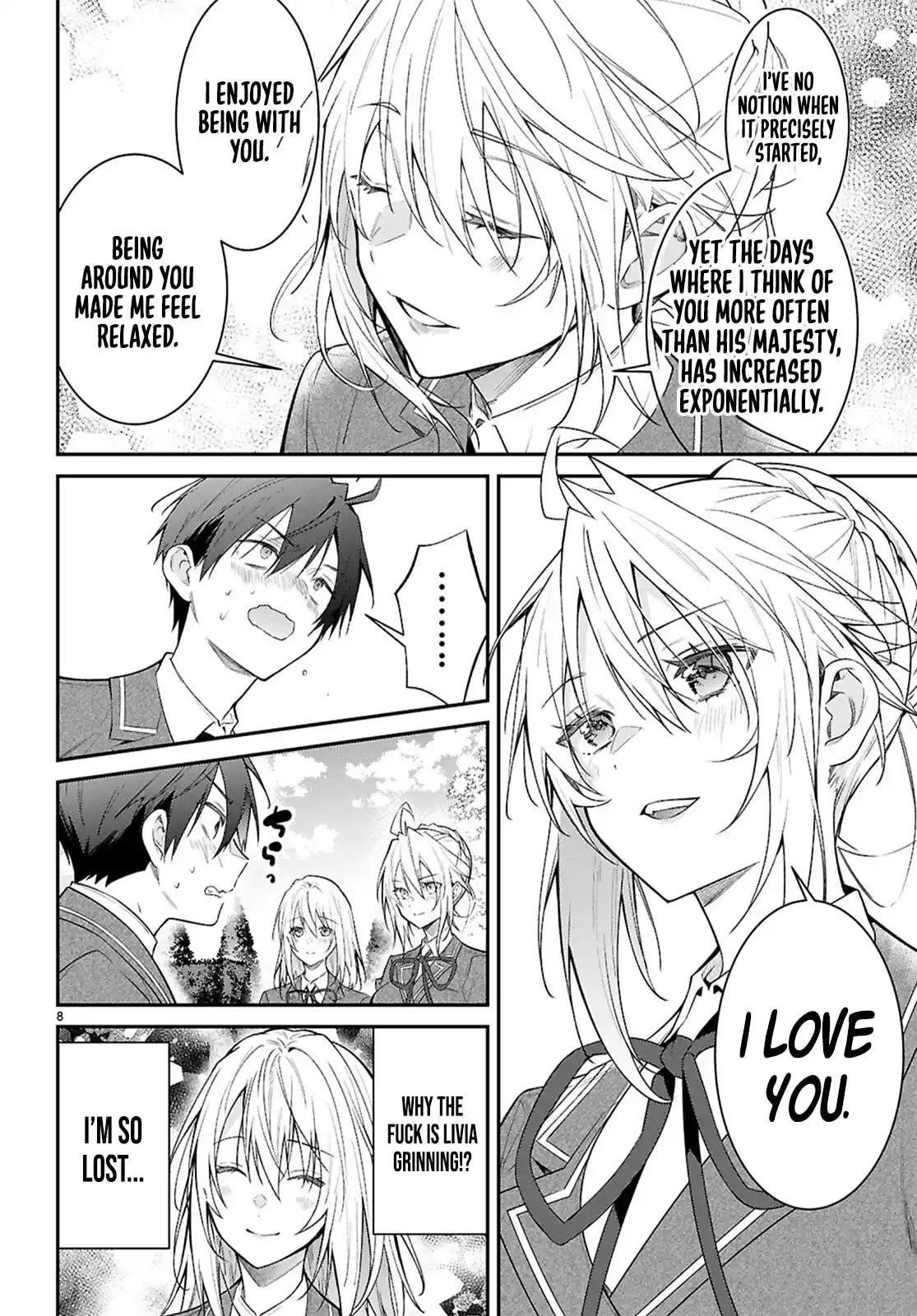 Otome Game Sekai wa Mob ni Kibishii Sekai desu 8