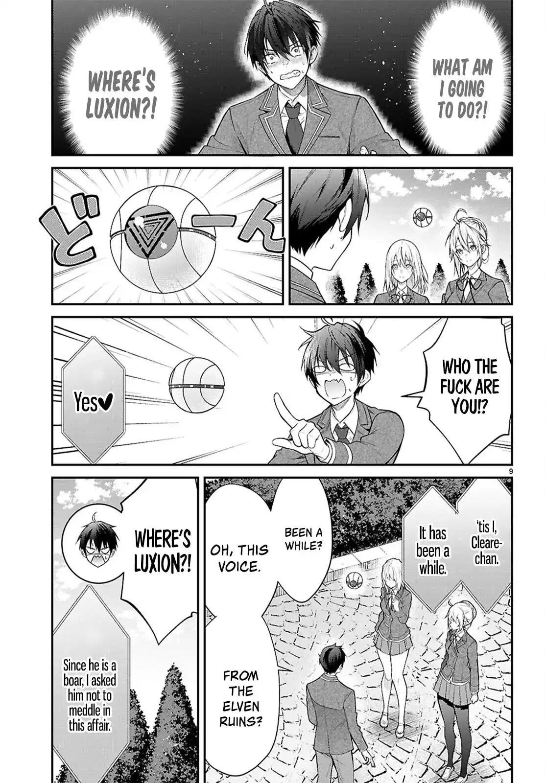 Otome Game Sekai wa Mob ni Kibishii Sekai desu 9