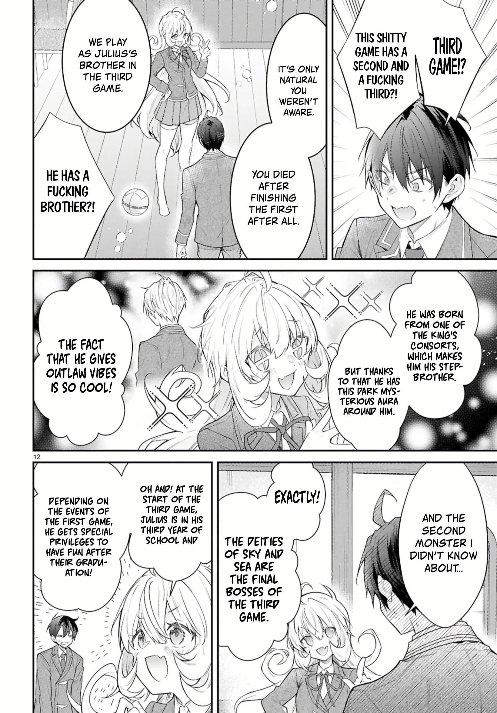 Otome Game Sekai wa Mob ni Kibishii Sekai desu 12