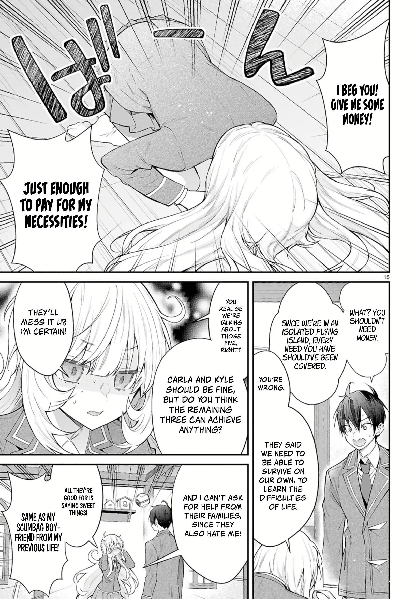 Otome Game Sekai wa Mob ni Kibishii Sekai desu 15