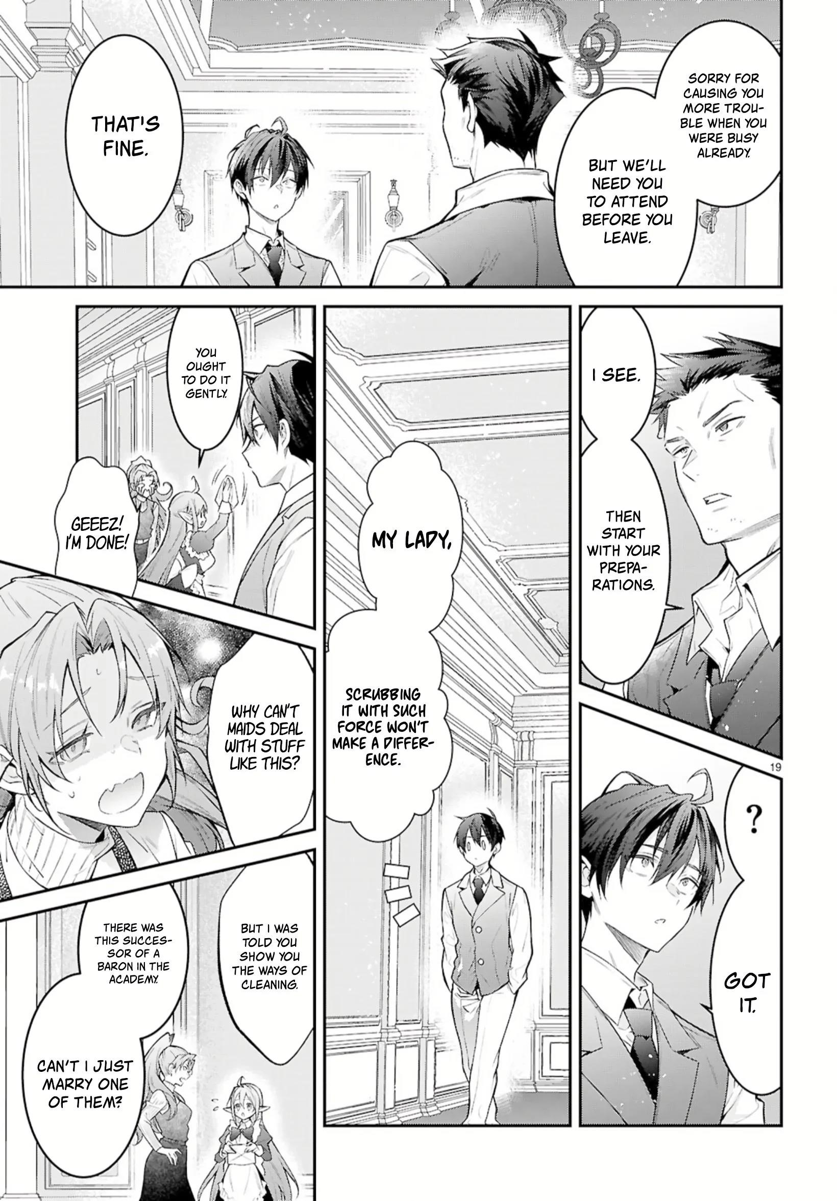 Otome Game Sekai wa Mob ni Kibishii Sekai desu 19