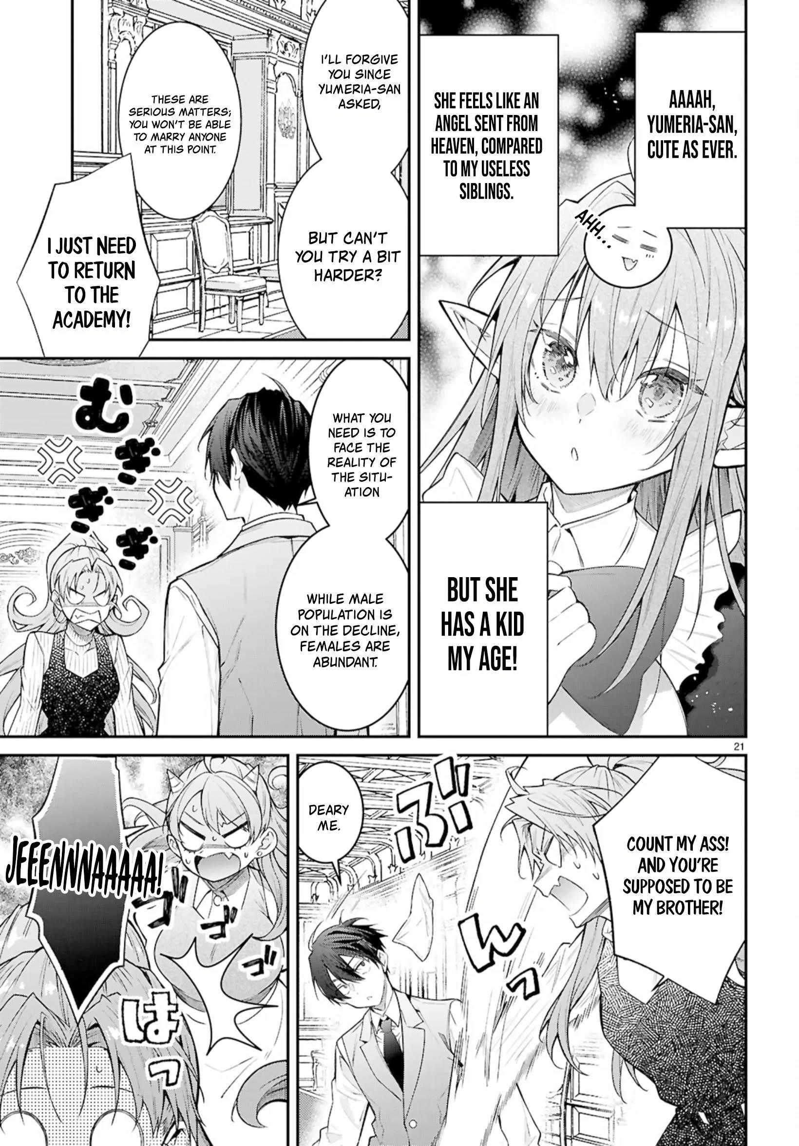 Otome Game Sekai wa Mob ni Kibishii Sekai desu 21