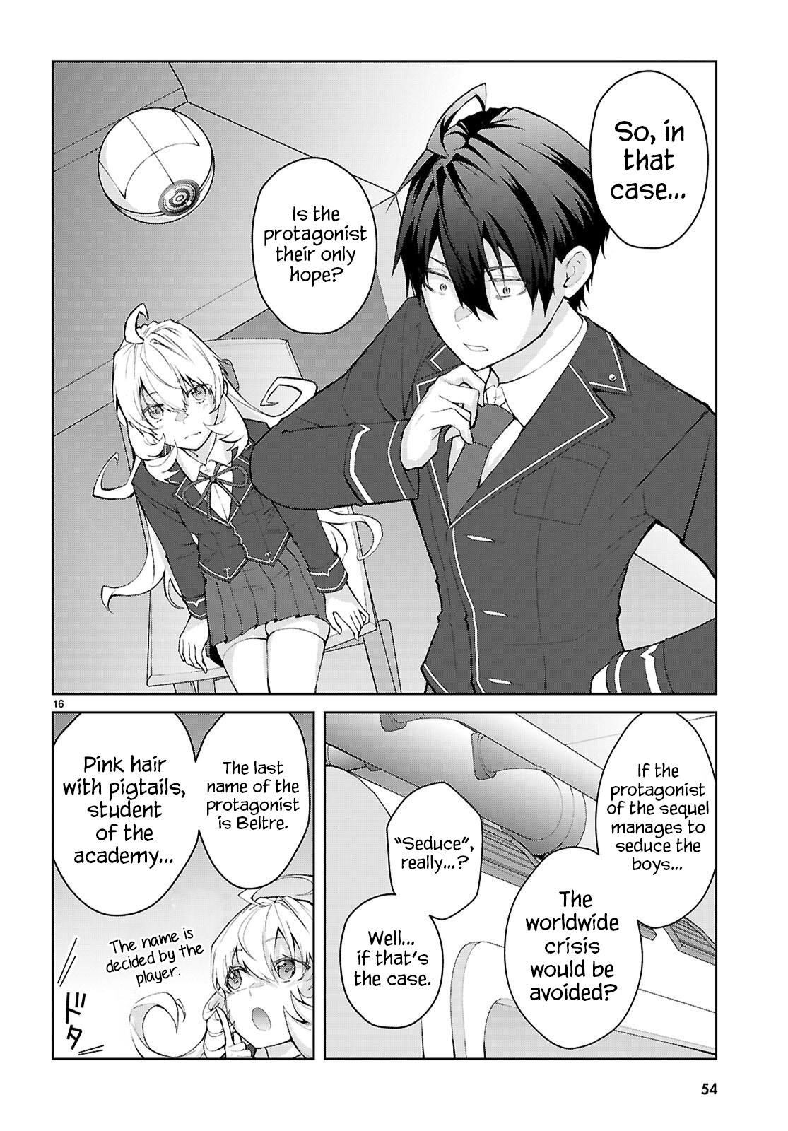 Otome Game Sekai wa Mob ni Kibishii Sekai desu 20