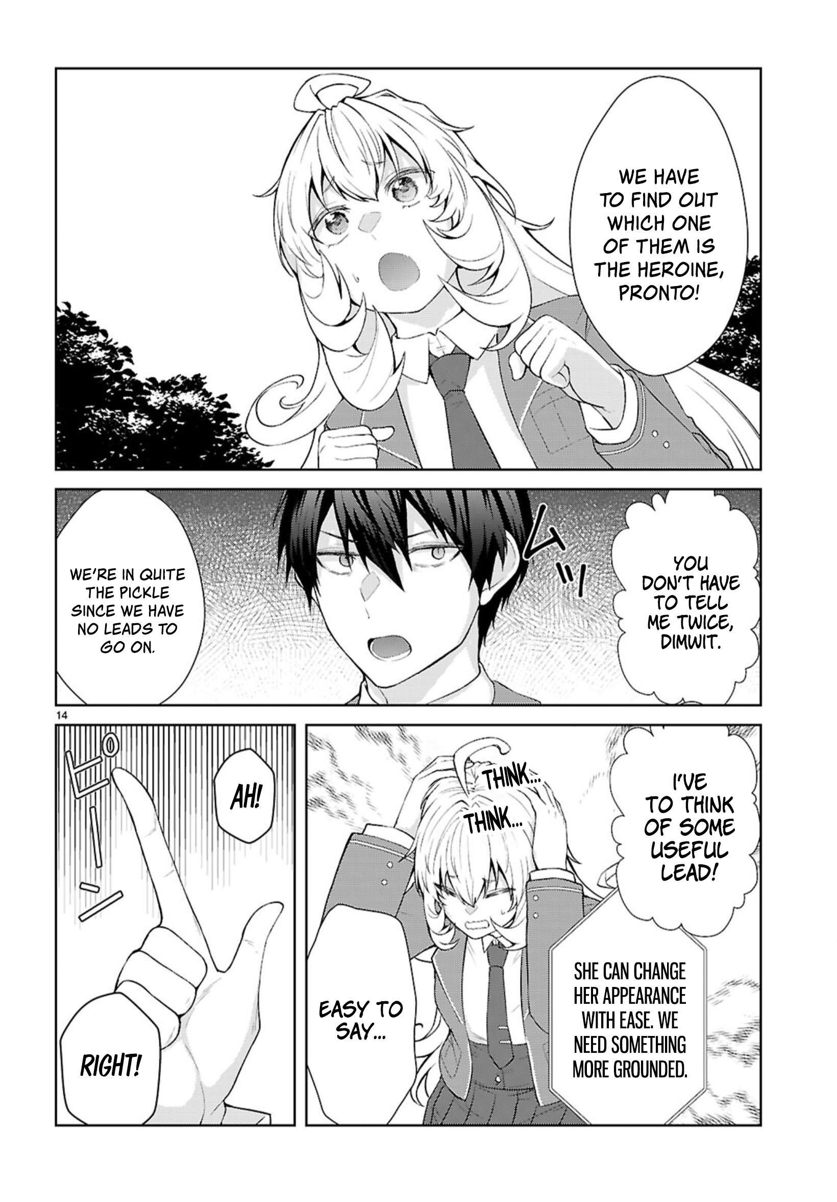 Otome Game Sekai wa Mob ni Kibishii Sekai desu 14