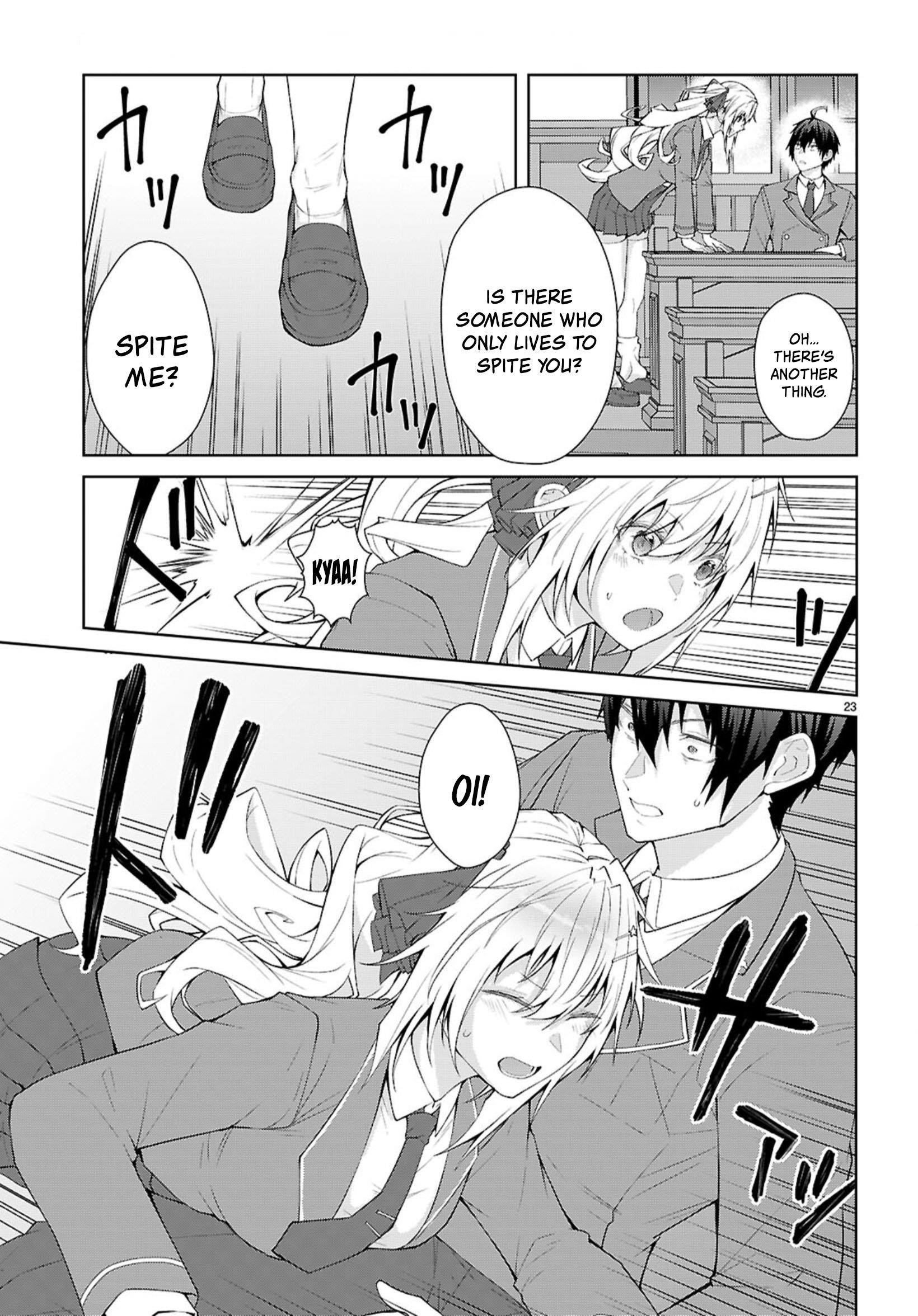 Otome Game Sekai wa Mob ni Kibishii Sekai desu 23