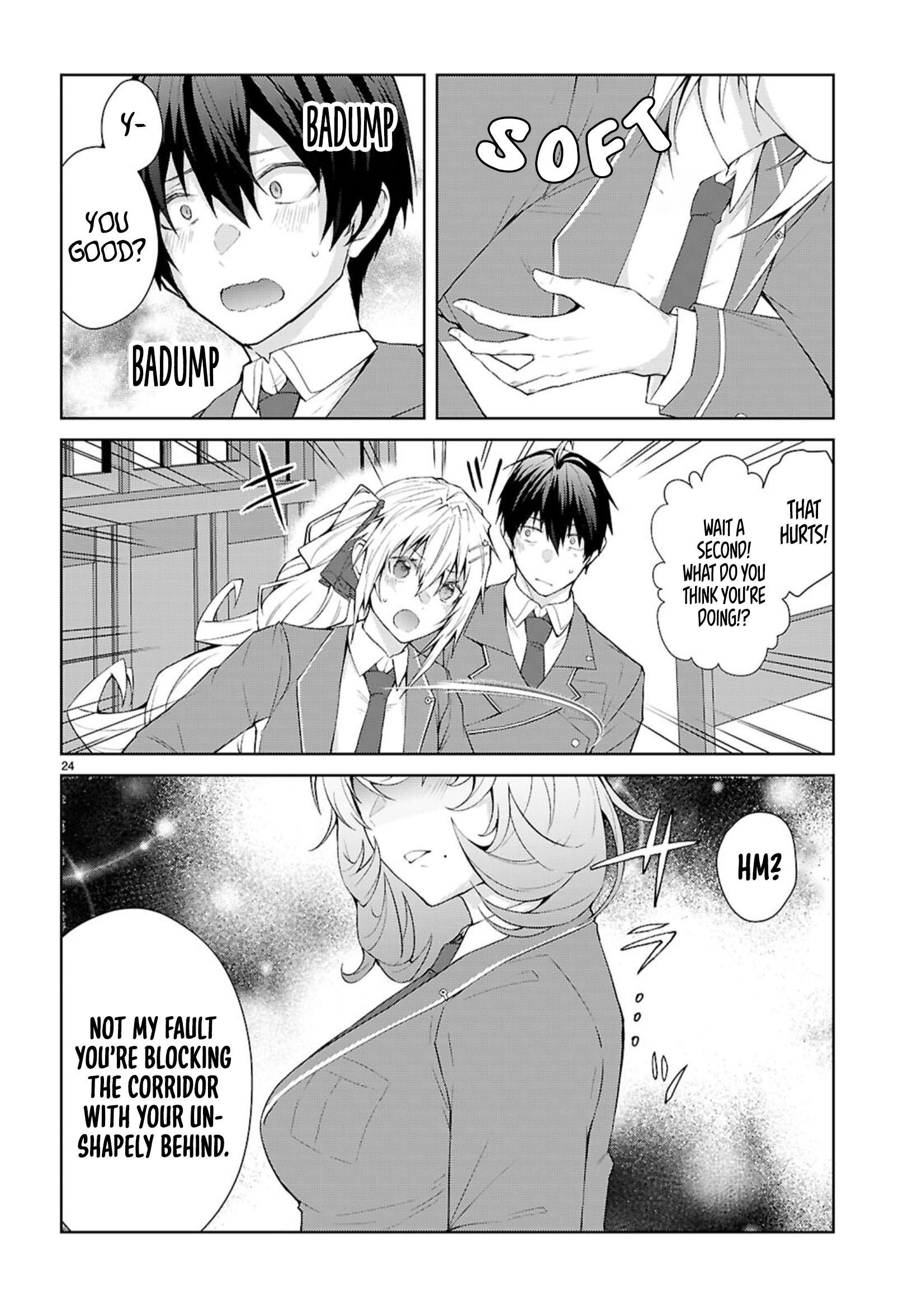 Otome Game Sekai wa Mob ni Kibishii Sekai desu 24