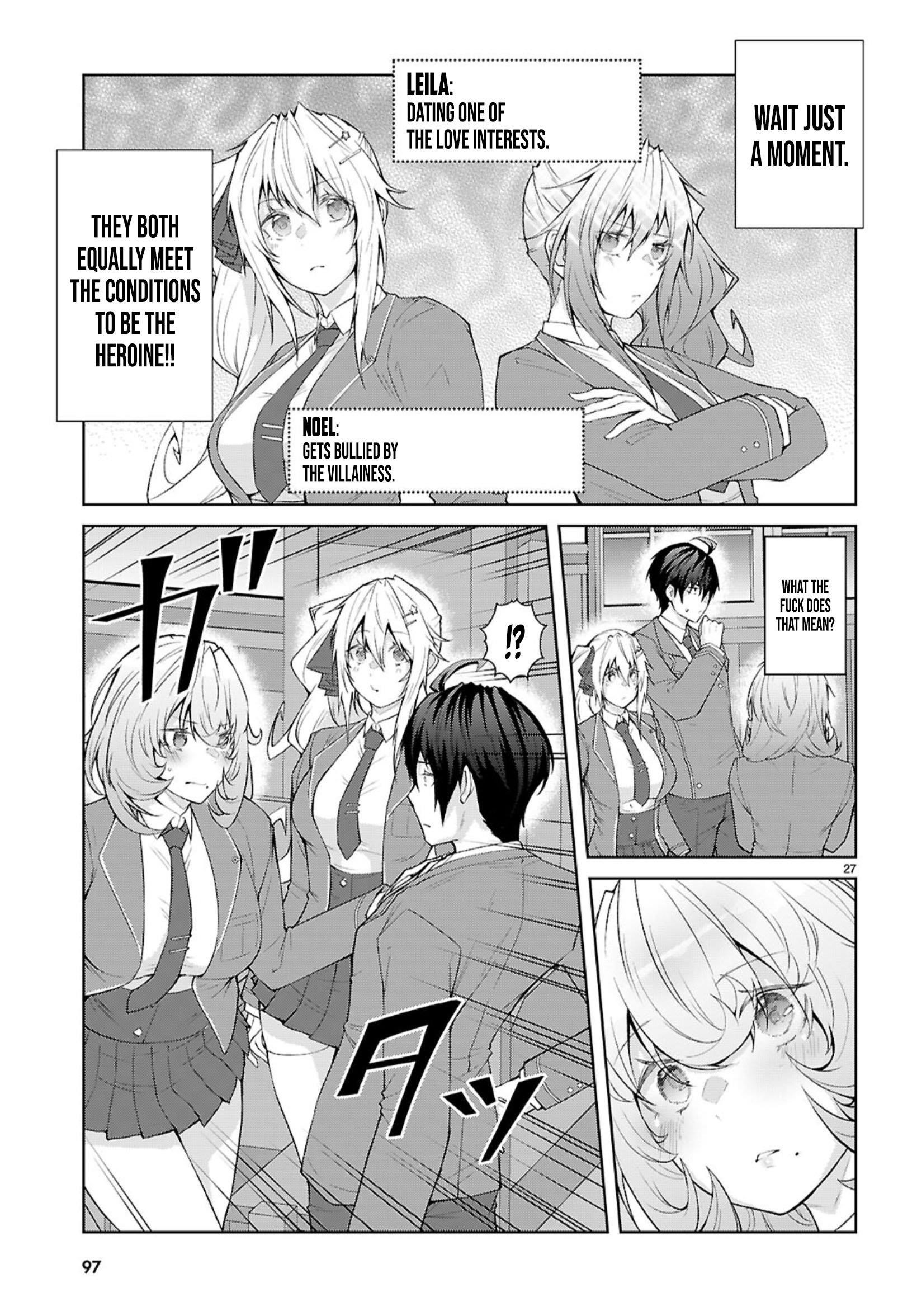 Otome Game Sekai wa Mob ni Kibishii Sekai desu 27