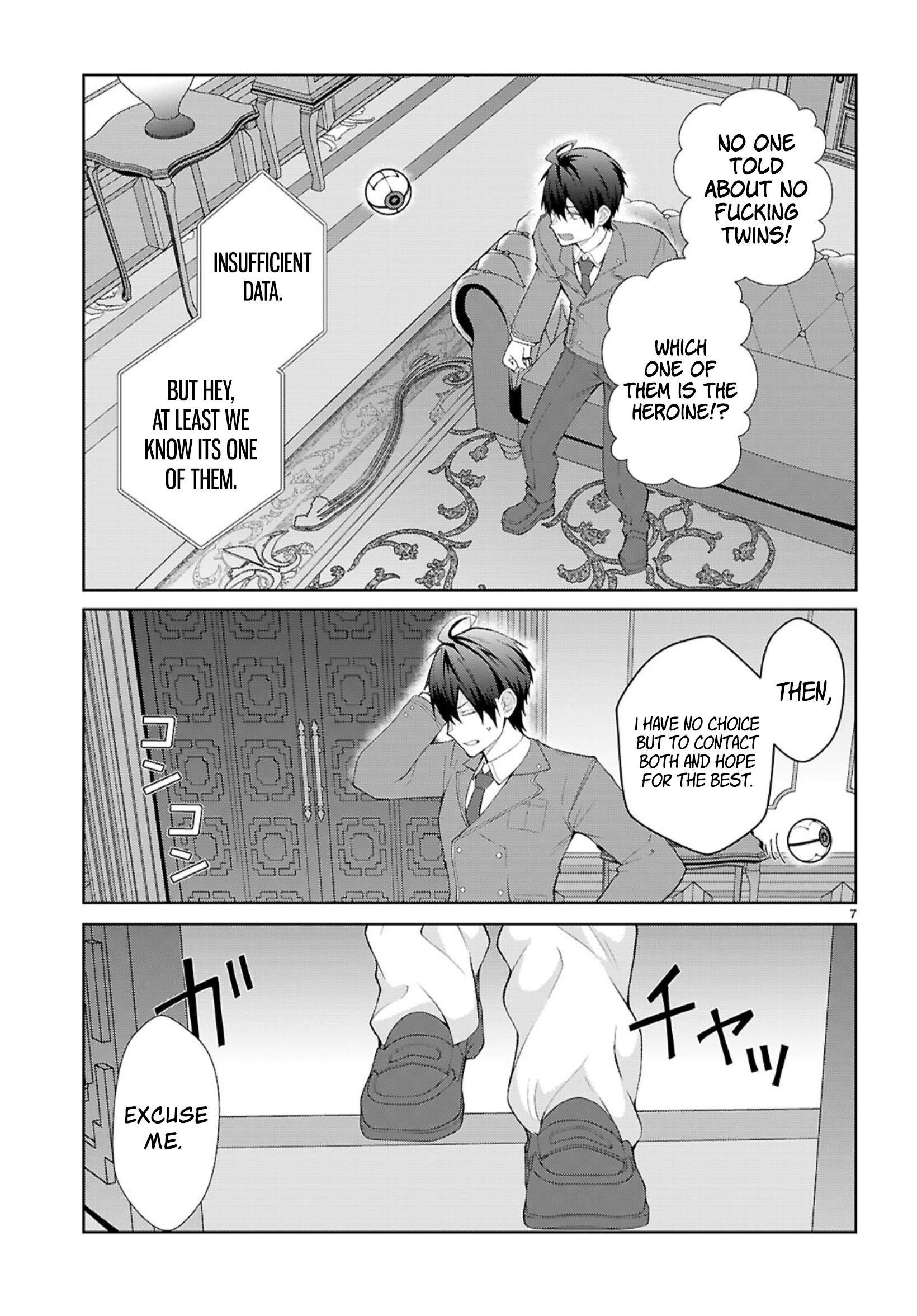 Otome Game Sekai wa Mob ni Kibishii Sekai desu 7