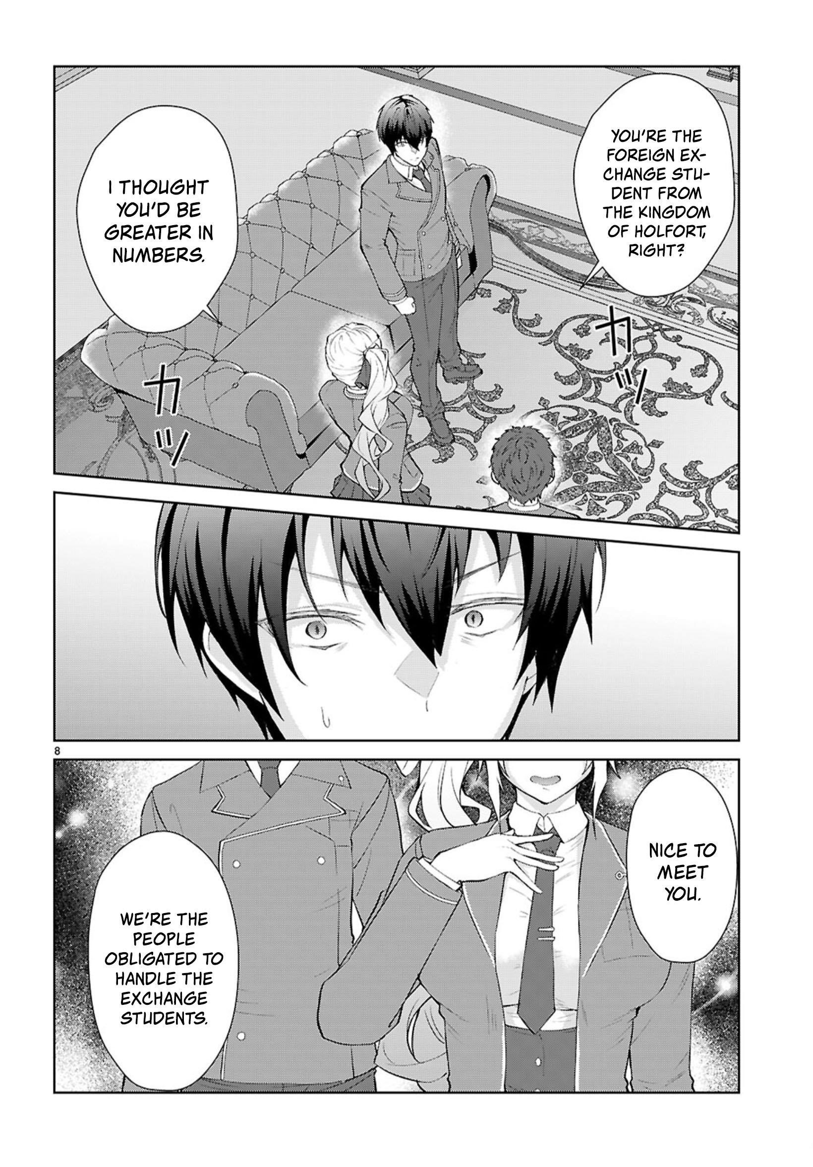 Otome Game Sekai wa Mob ni Kibishii Sekai desu 8