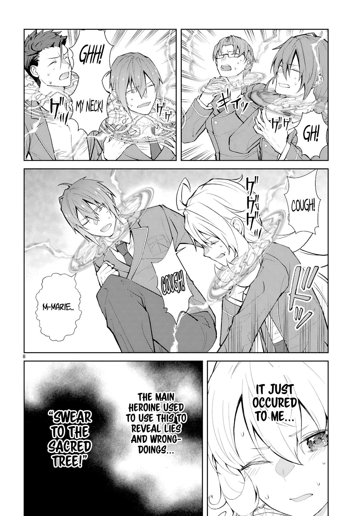 Otome Game Sekai wa Mob ni Kibishii Sekai desu 8