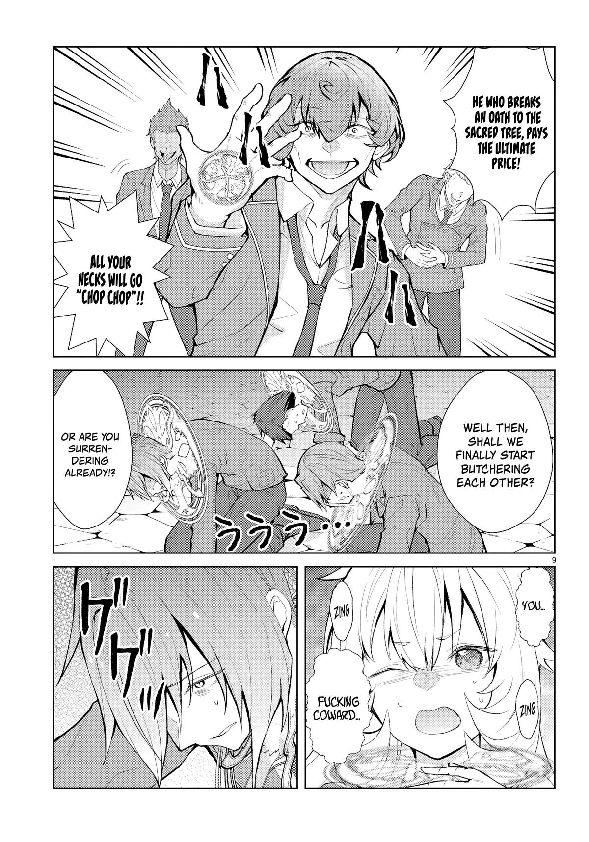 Otome Game Sekai wa Mob ni Kibishii Sekai desu 9
