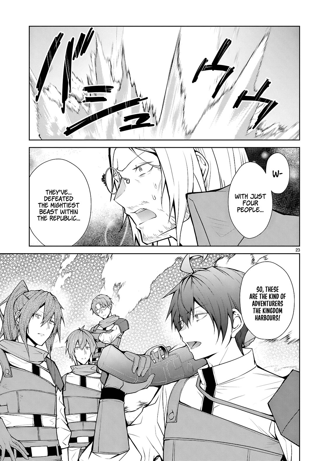 Otome Game Sekai wa Mob ni Kibishii Sekai desu 23