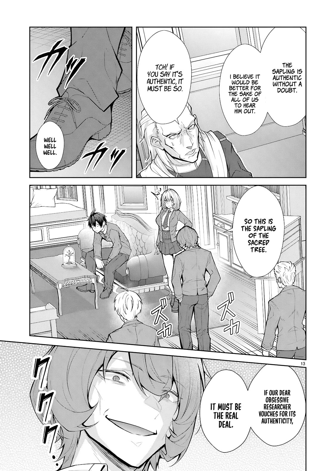 Otome Game Sekai wa Mob ni Kibishii Sekai desu 13