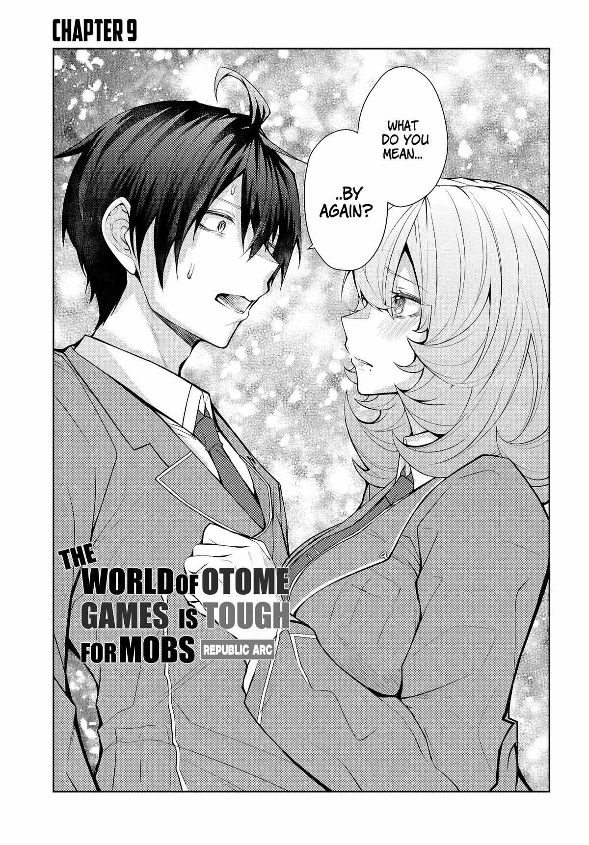 Otome Game Sekai wa Mob ni Kibishii Sekai desu 1