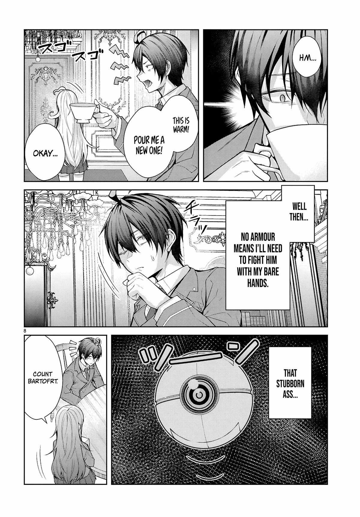 Otome Game Sekai wa Mob ni Kibishii Sekai desu 8