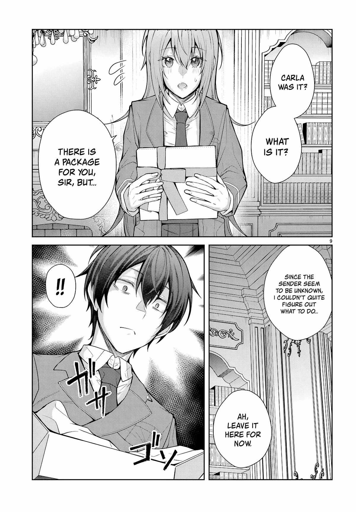 Otome Game Sekai wa Mob ni Kibishii Sekai desu 9