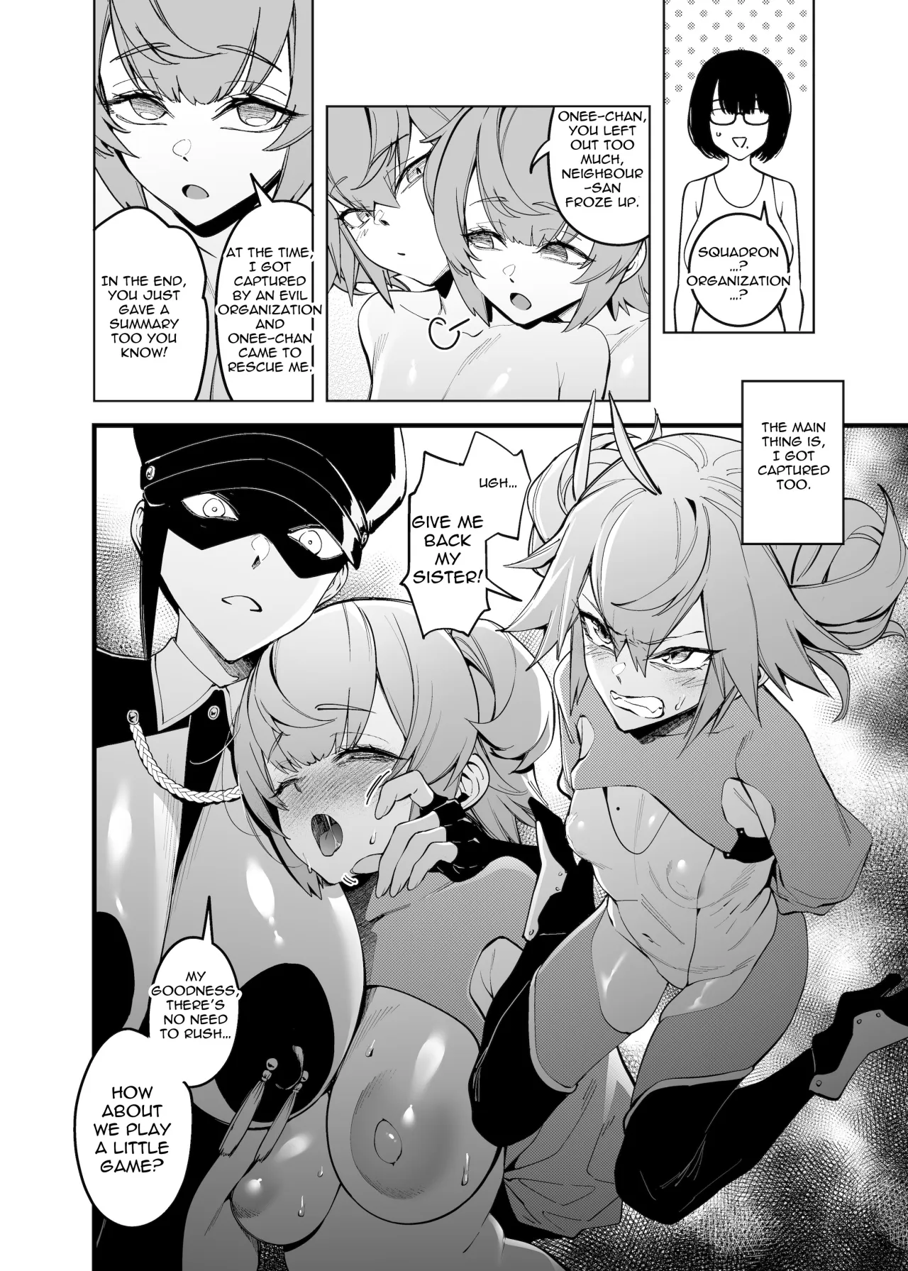 Otonari no Futago wa Yami Soshiki ni Nikutai Kaizou Sareta Moto Seigi Sentai Member Deshita 9