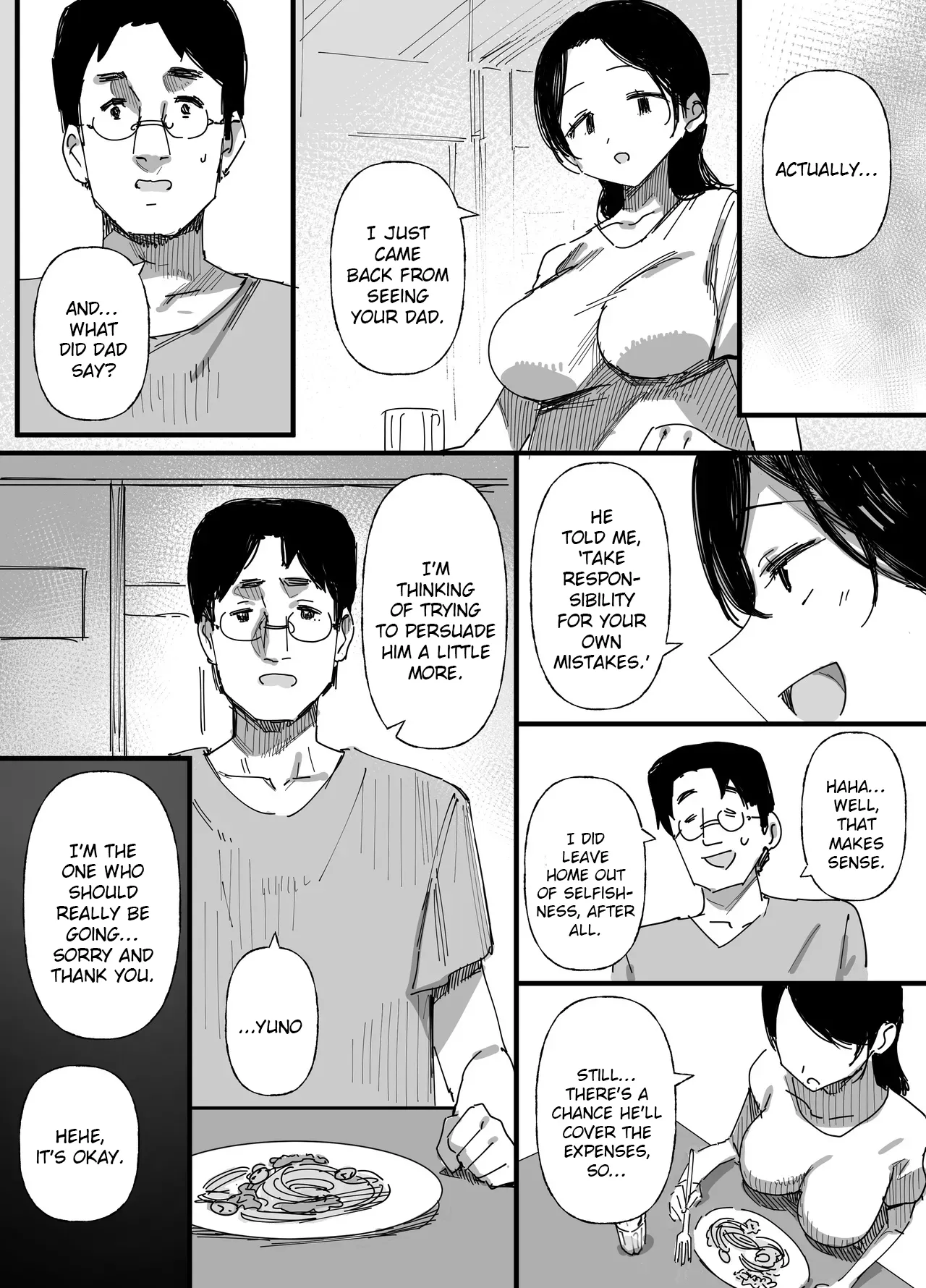 Otto no Shakkin Nakadashi Hensai Gifu ni Mi o Uru Komochi Tsuma 18
