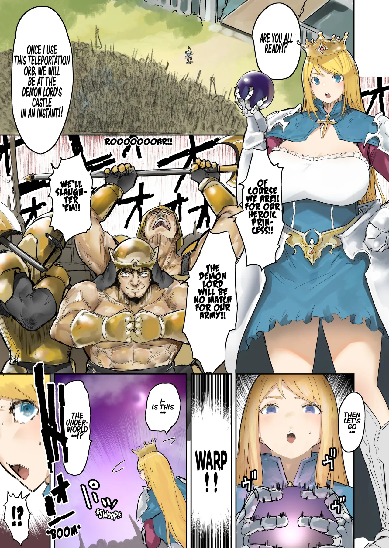 Oukokugun VS Maou 1