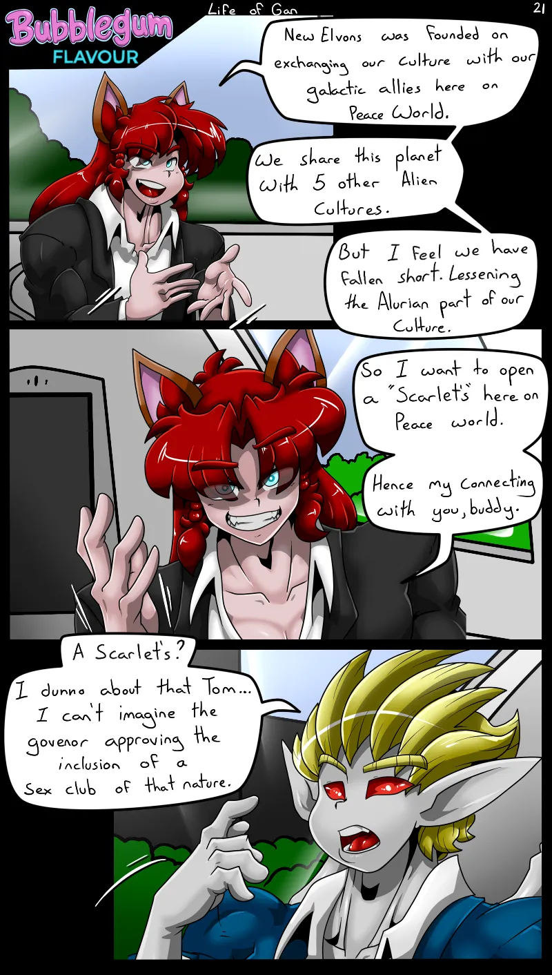 [Ovedian] Bubblegum Flavour: Life of Gan Oneshot - Page 21