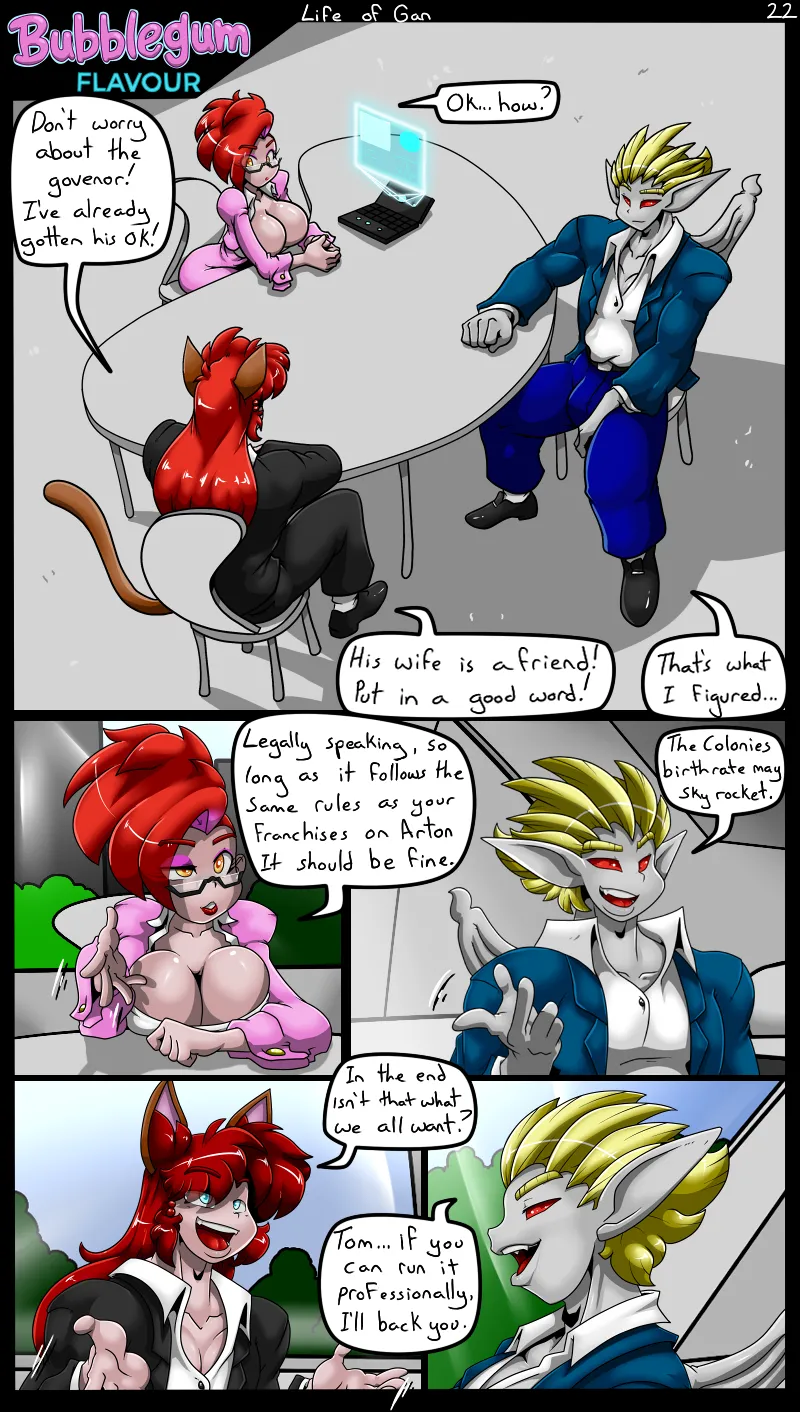 [Ovedian] Bubblegum Flavour: Life of Gan Oneshot - Page 22