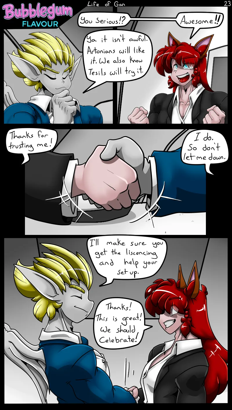 [Ovedian] Bubblegum Flavour: Life of Gan Oneshot - Page 23