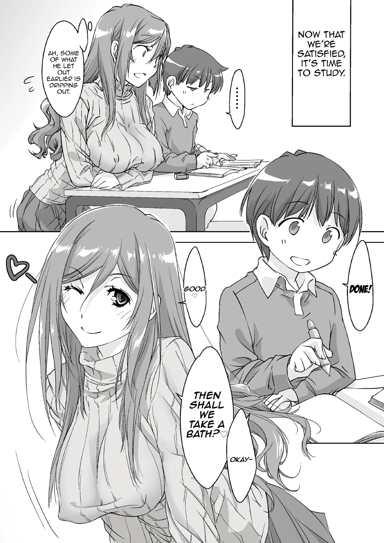 Oya ni Naisho de Oppai Ishitekureru Katei Kyoushi no Onee-san -Otomari Hen- 8