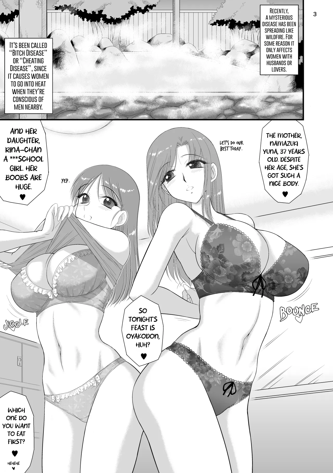 Oyako de Onsen ni Ittara Netorare Onsen deshita. - Decensored 2