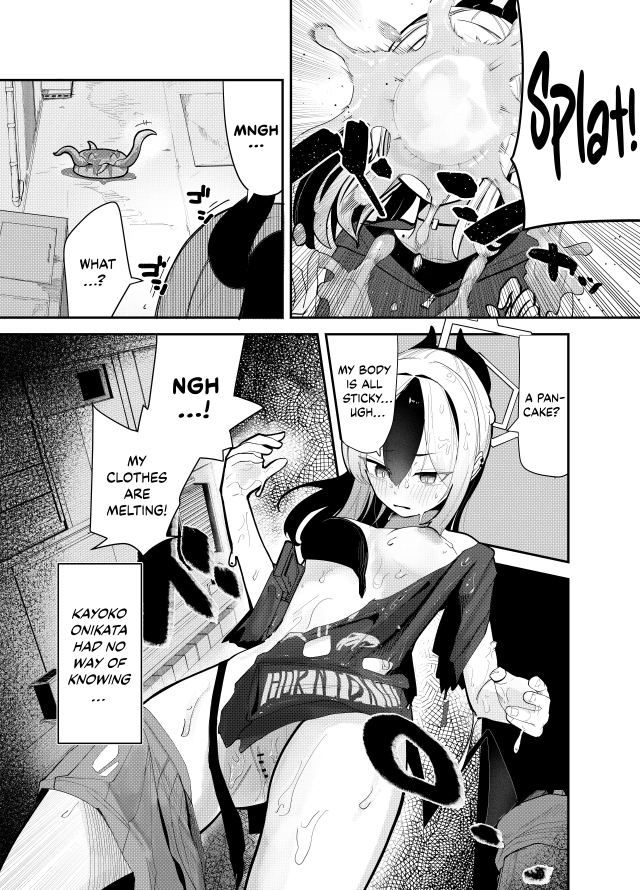 Pankeeki NI Maketa Onikata Kayoko GA Shokushuukan No Matsu Doro Doro Battaa NI Naru Hon 4
