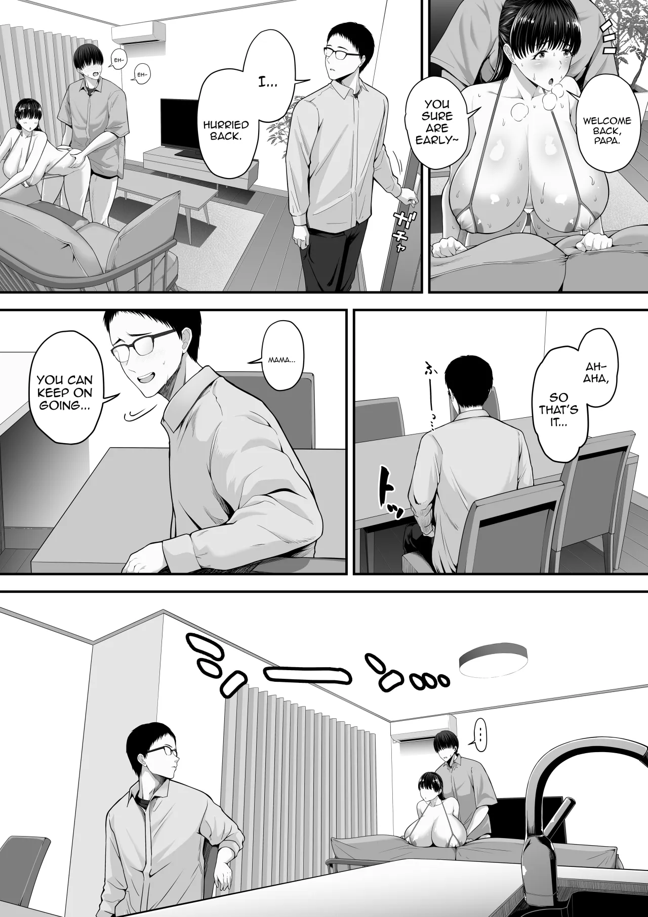 Papa Kounin Tanin Chinpo de Meccha iku Mama no Hanashi 14