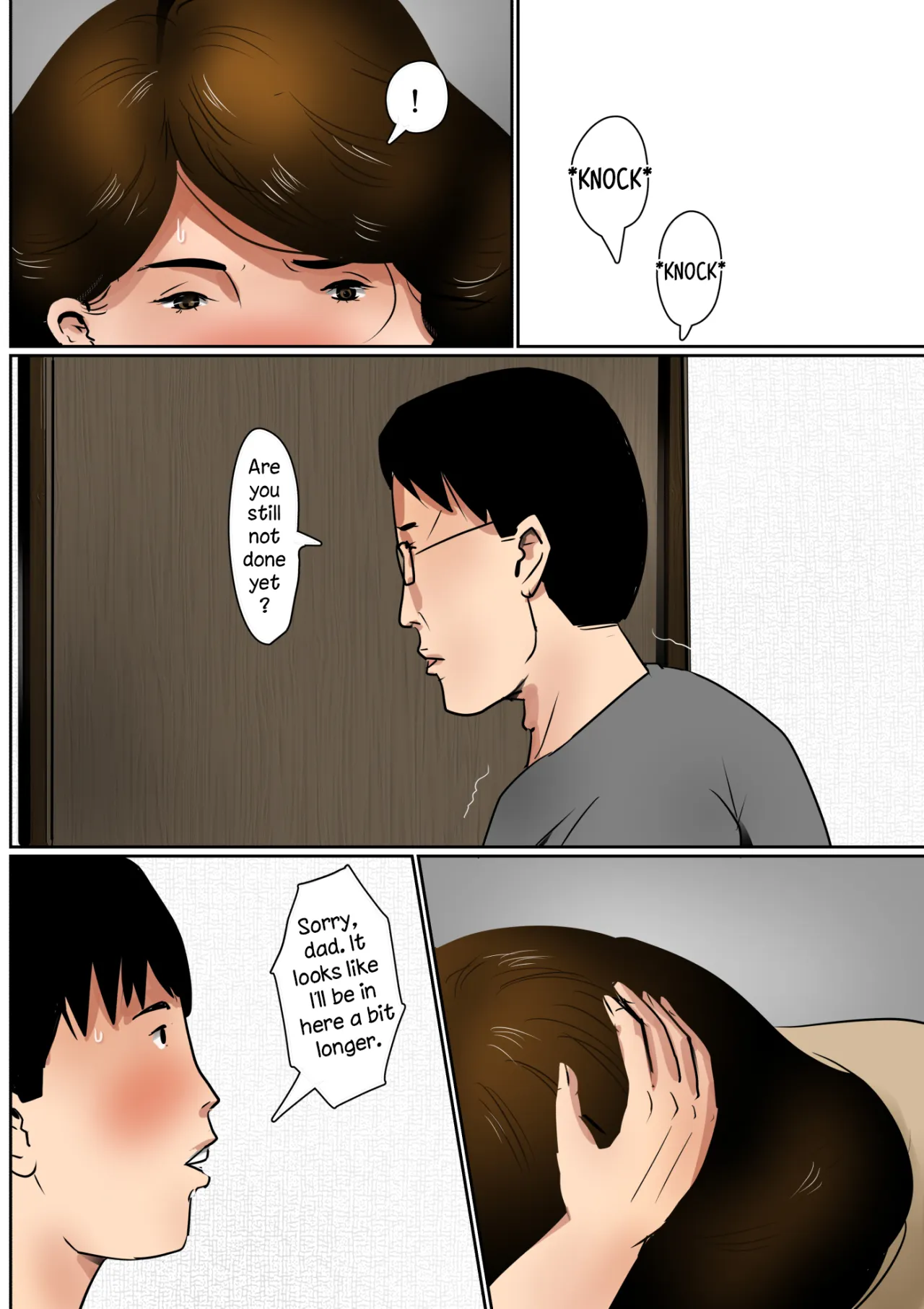 Papa ni wa Naisho no Boshi no Fureai 37