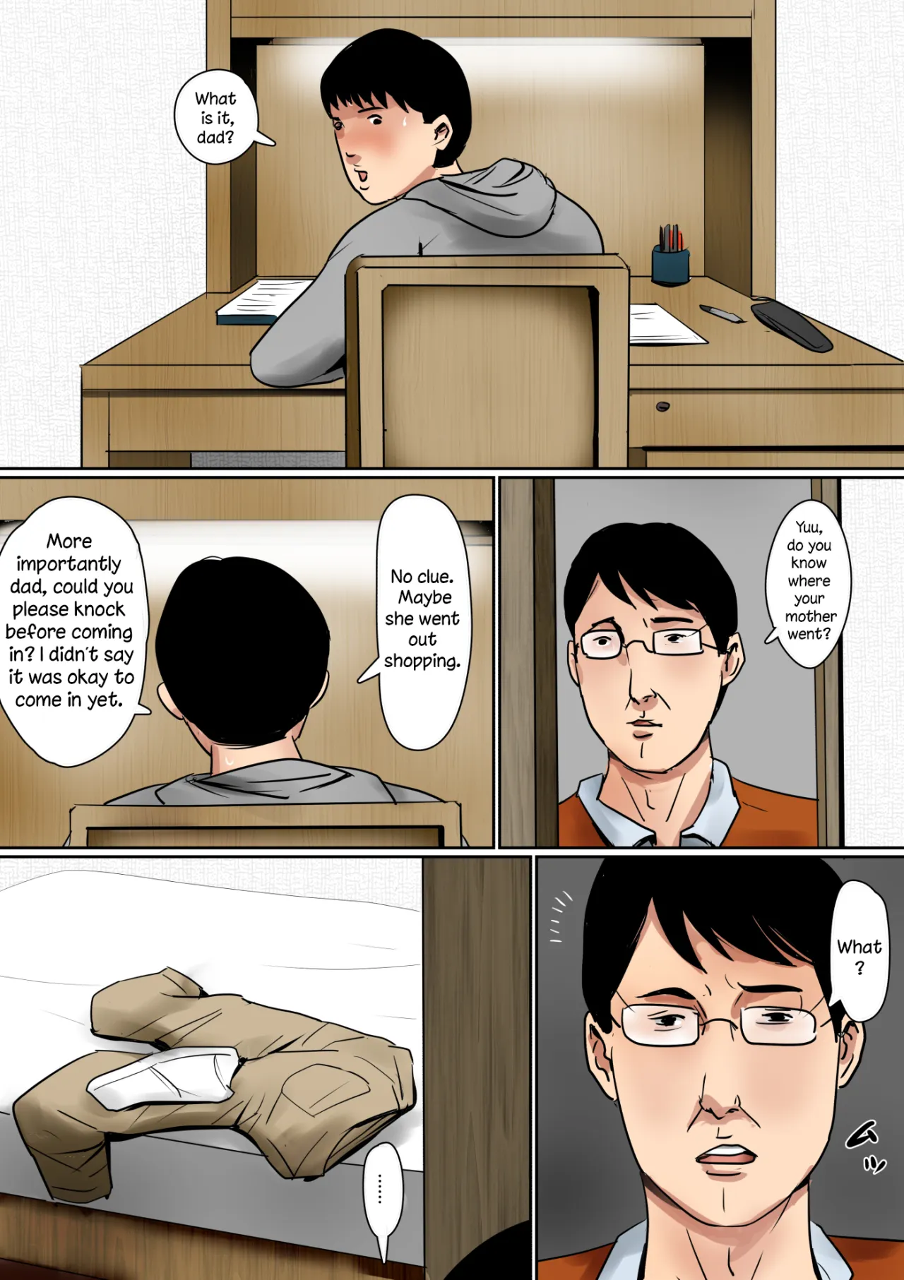 Papa ni wa Naisho no Boshi no Fureai 43