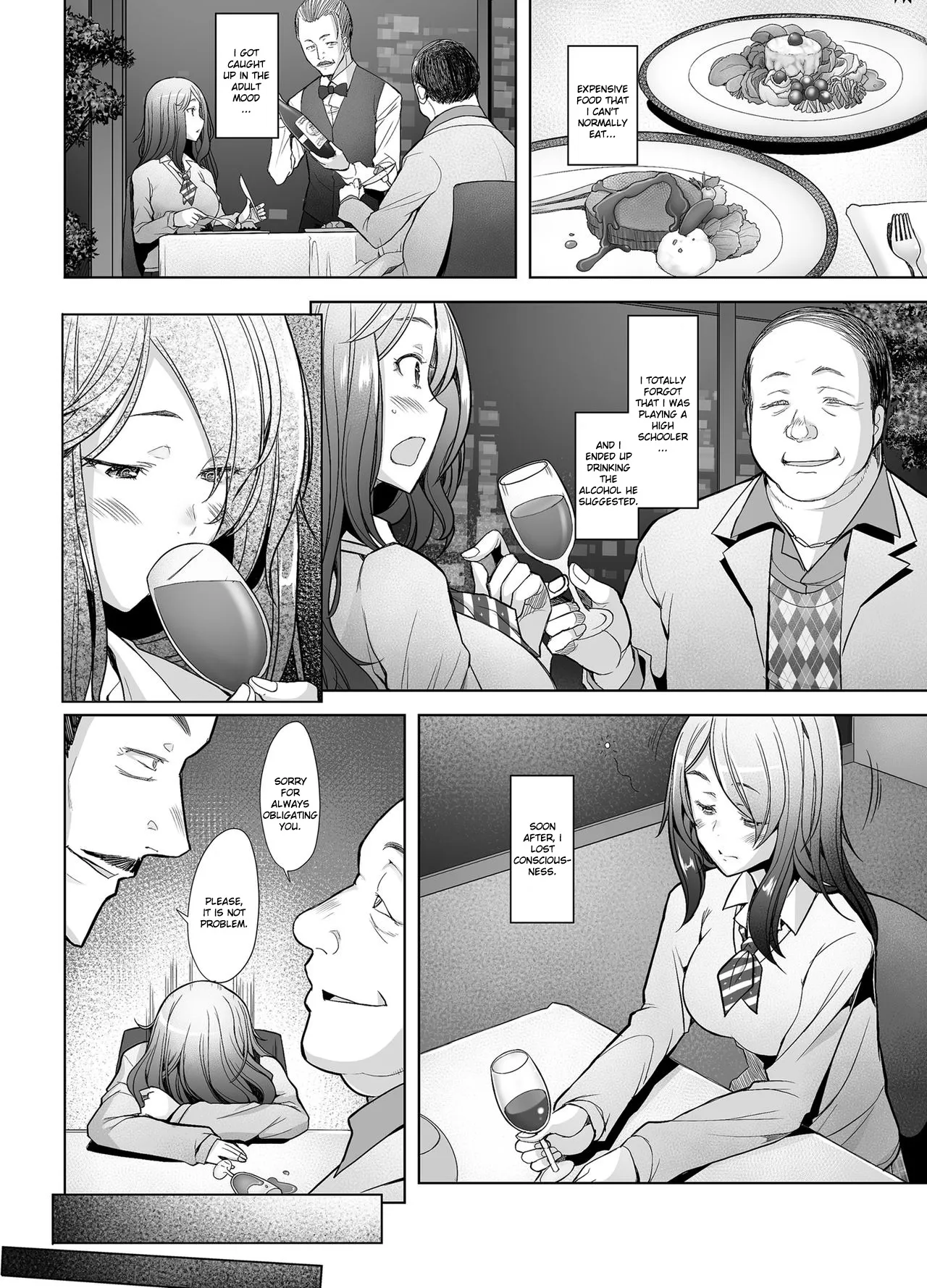 Papakatsu Shitara Namahame Sareta Wakazuma JK Hensou Hen 7