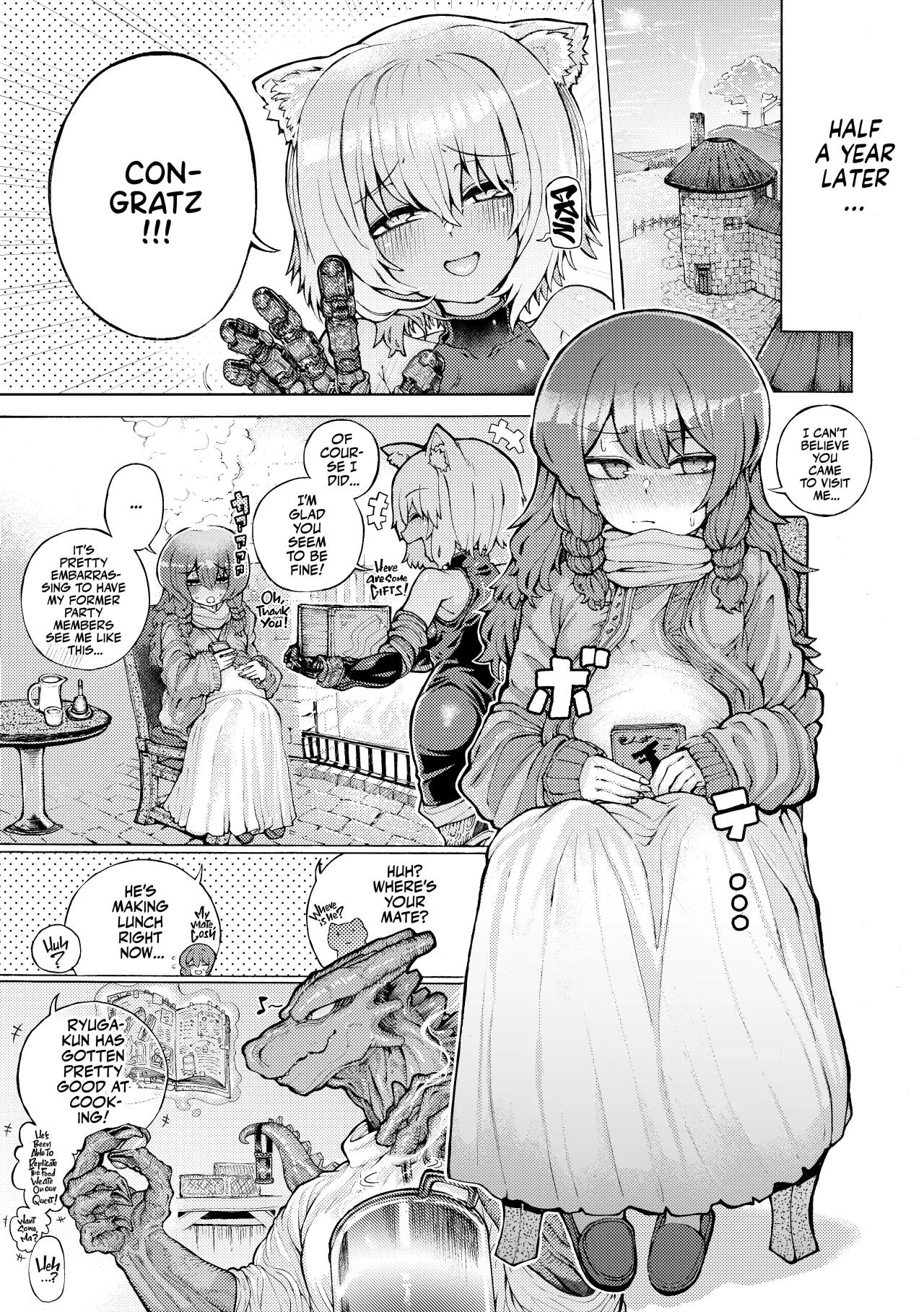 Party Member no Ryuujinzoku kara Haramase Kyuukon Sareta kedo Manzara demo Nai 44