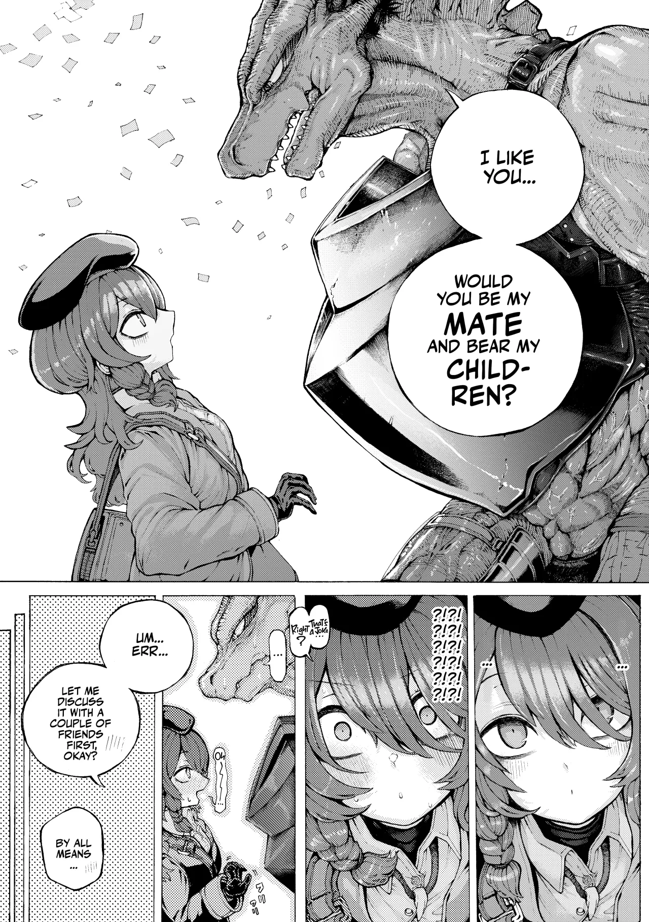 Party Member no Ryuujinzoku kara Haramase Kyuukon Sareta kedo Manzara demo Nai 6