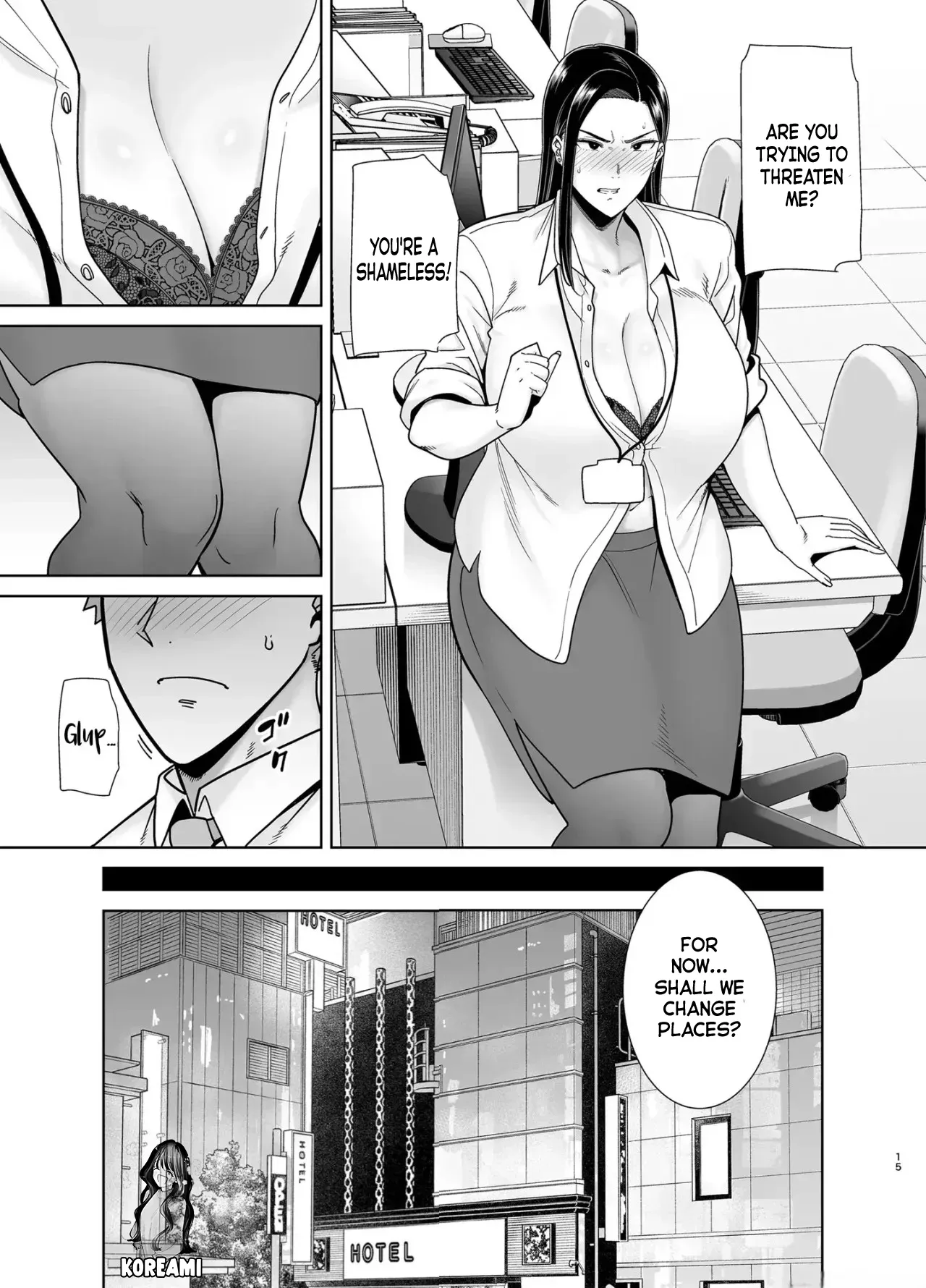 Pawahara Onna Joushi to Shachiku-kun 1 14