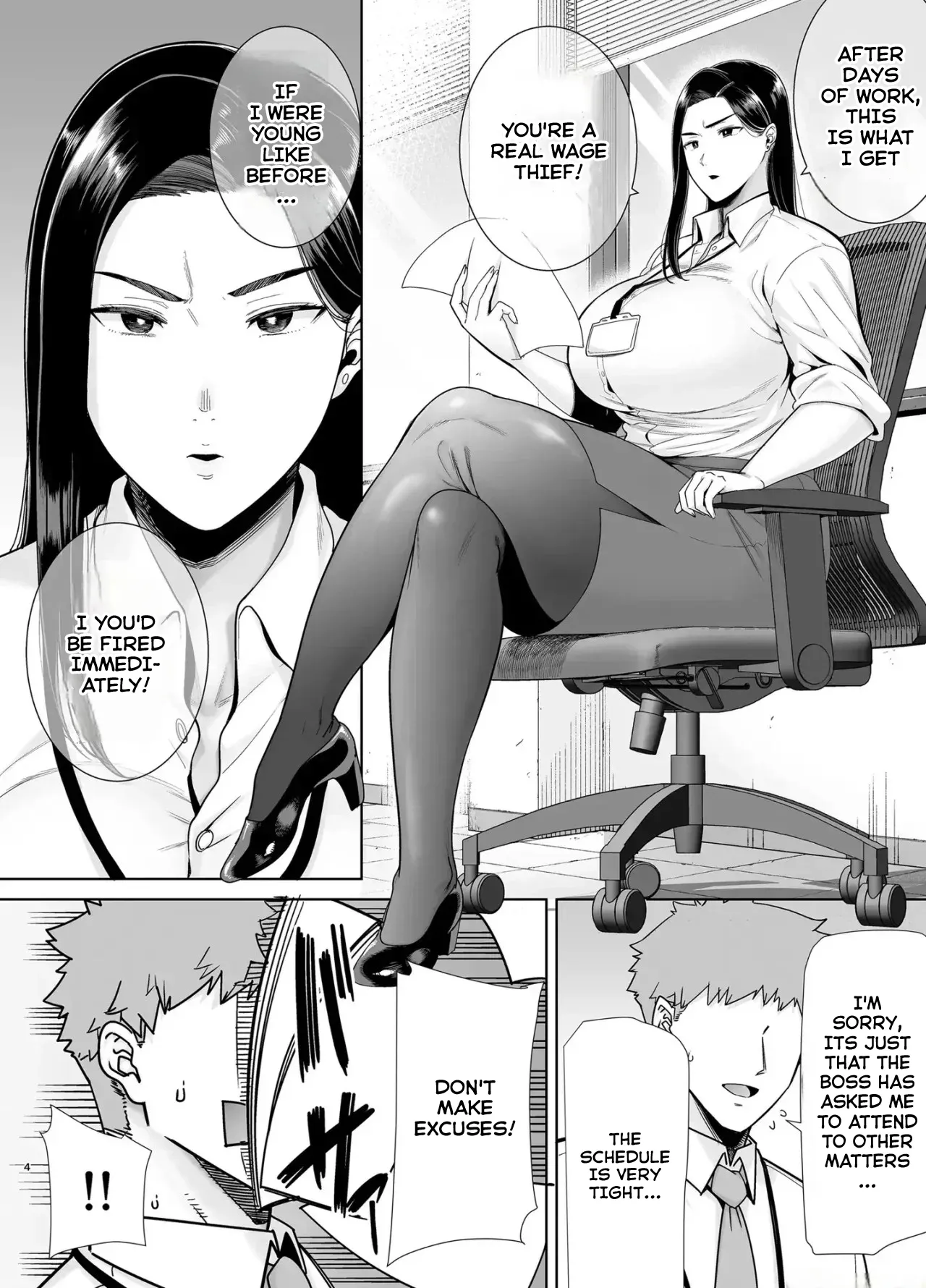 Pawahara Onna Joushi to Shachiku-kun 1 3