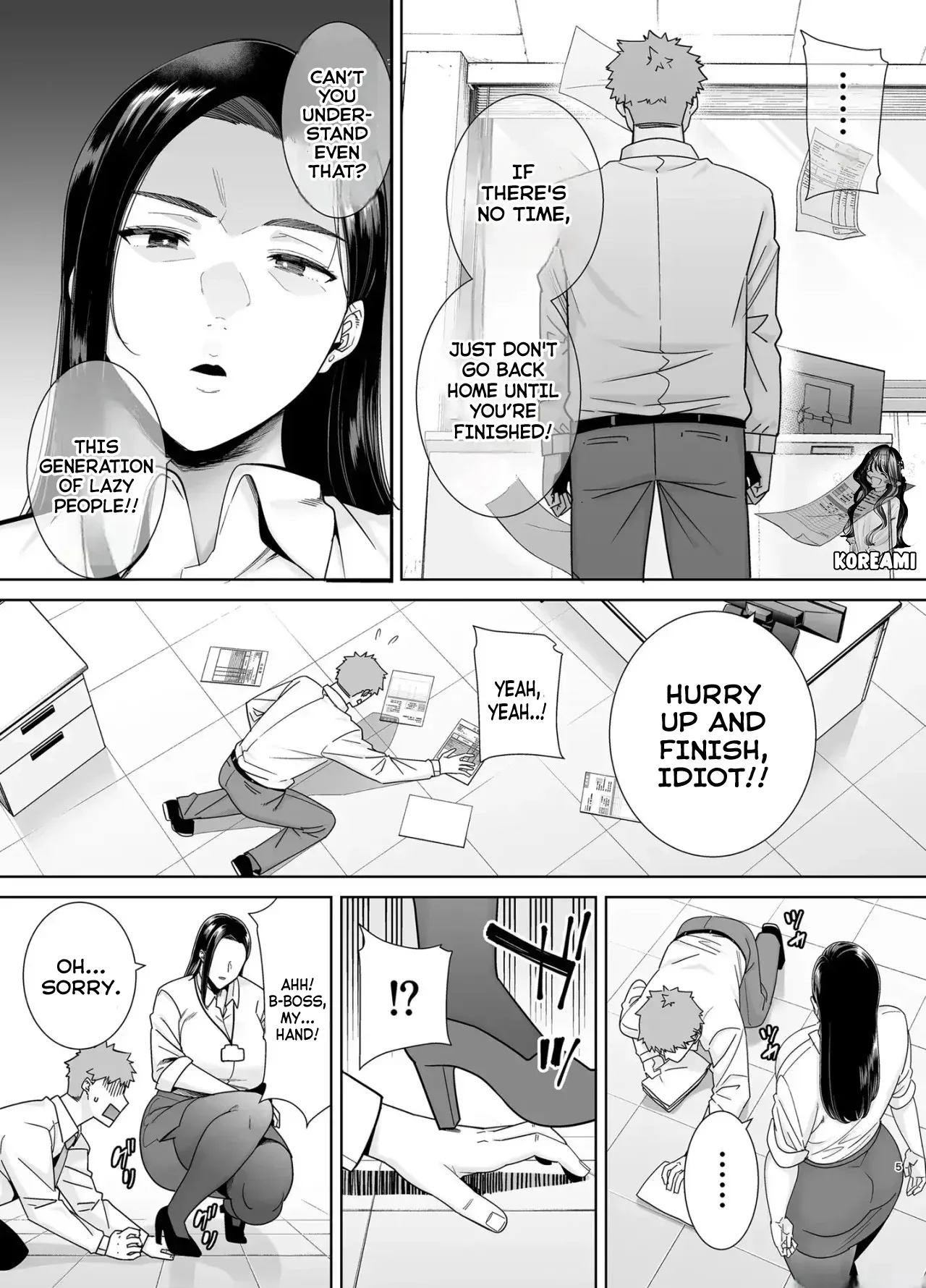 Pawahara Onna Joushi to Shachiku-kun 1 4