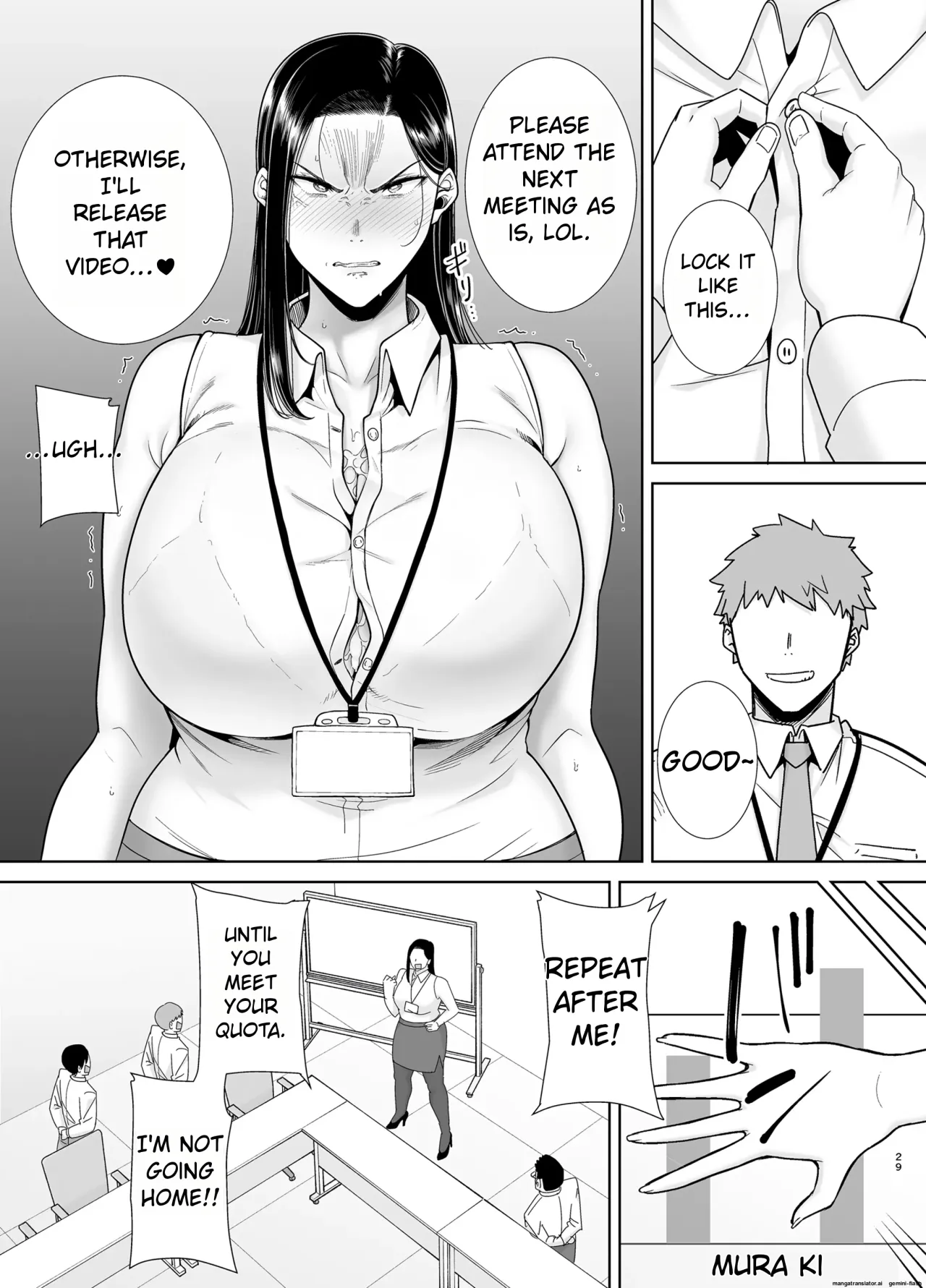 Pawahara Onna Joushi to Shachiku-kun 2 28