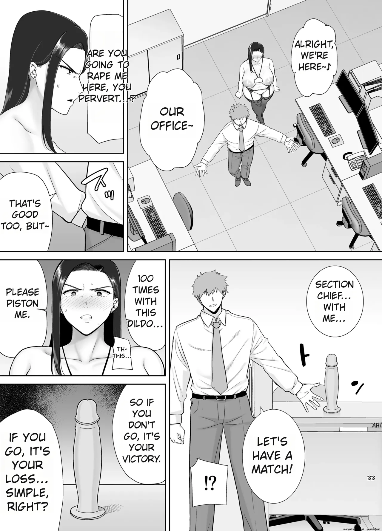 Pawahara Onna Joushi to Shachiku-kun 2 32