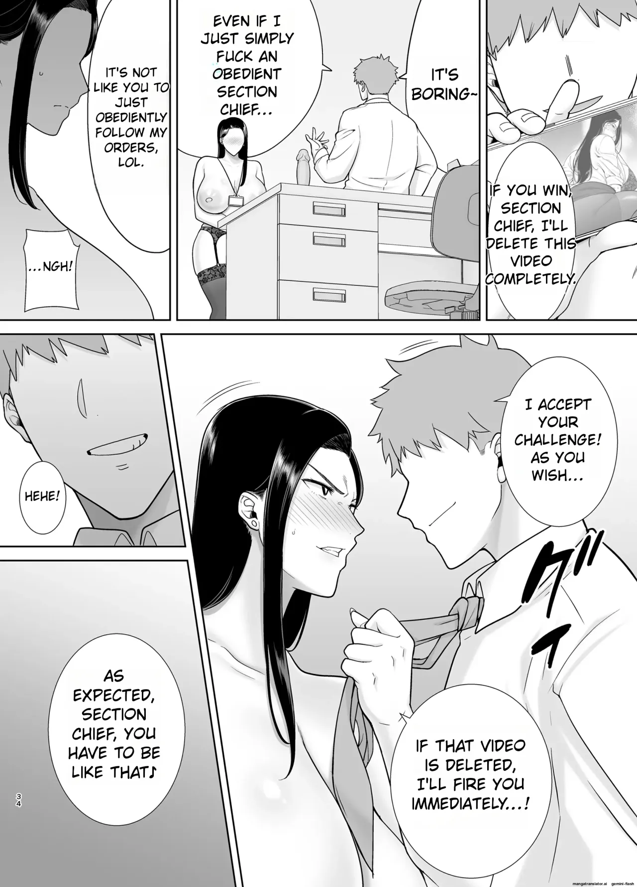 Pawahara Onna Joushi to Shachiku-kun 2 33