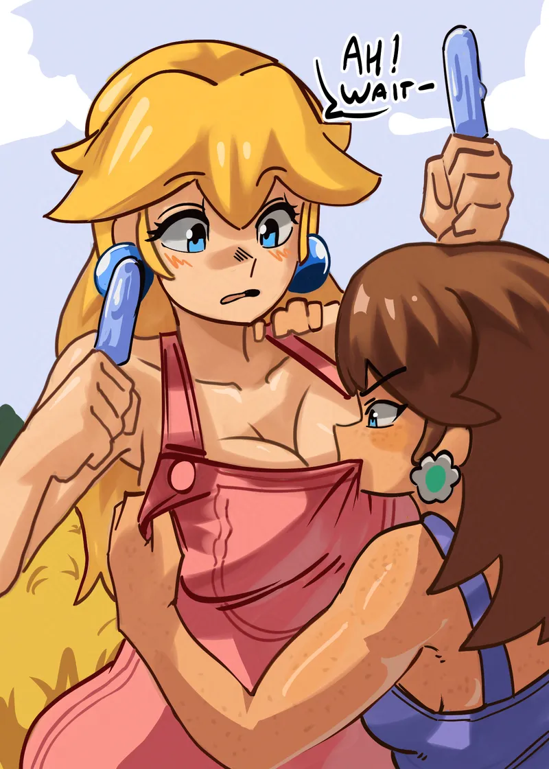 Peach x Daisy 1