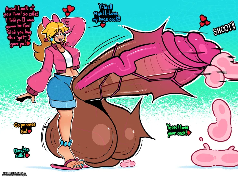 Peach's Beeg Day! 3