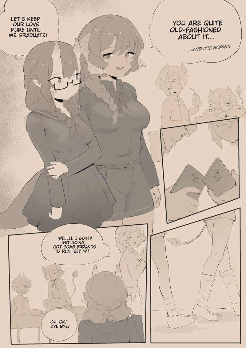 Perverted Futanari Secretly Pushed Her Virgin Girlfriend Into Compensated Dating And Got Her Addicted To It! 1