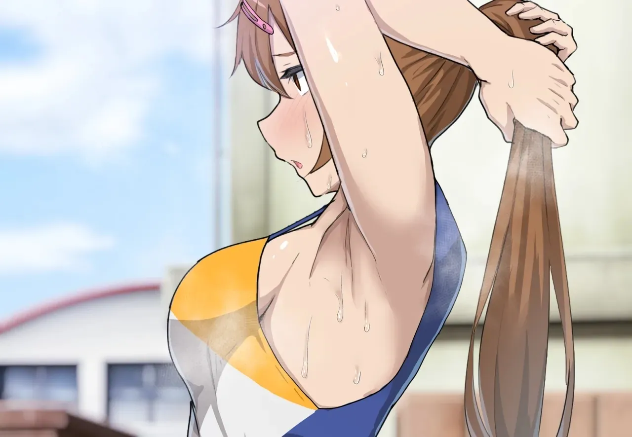 Picture of Nibutani Shinka being threatened by an insatiable PE teacher and subjected to sleepover se〇 12