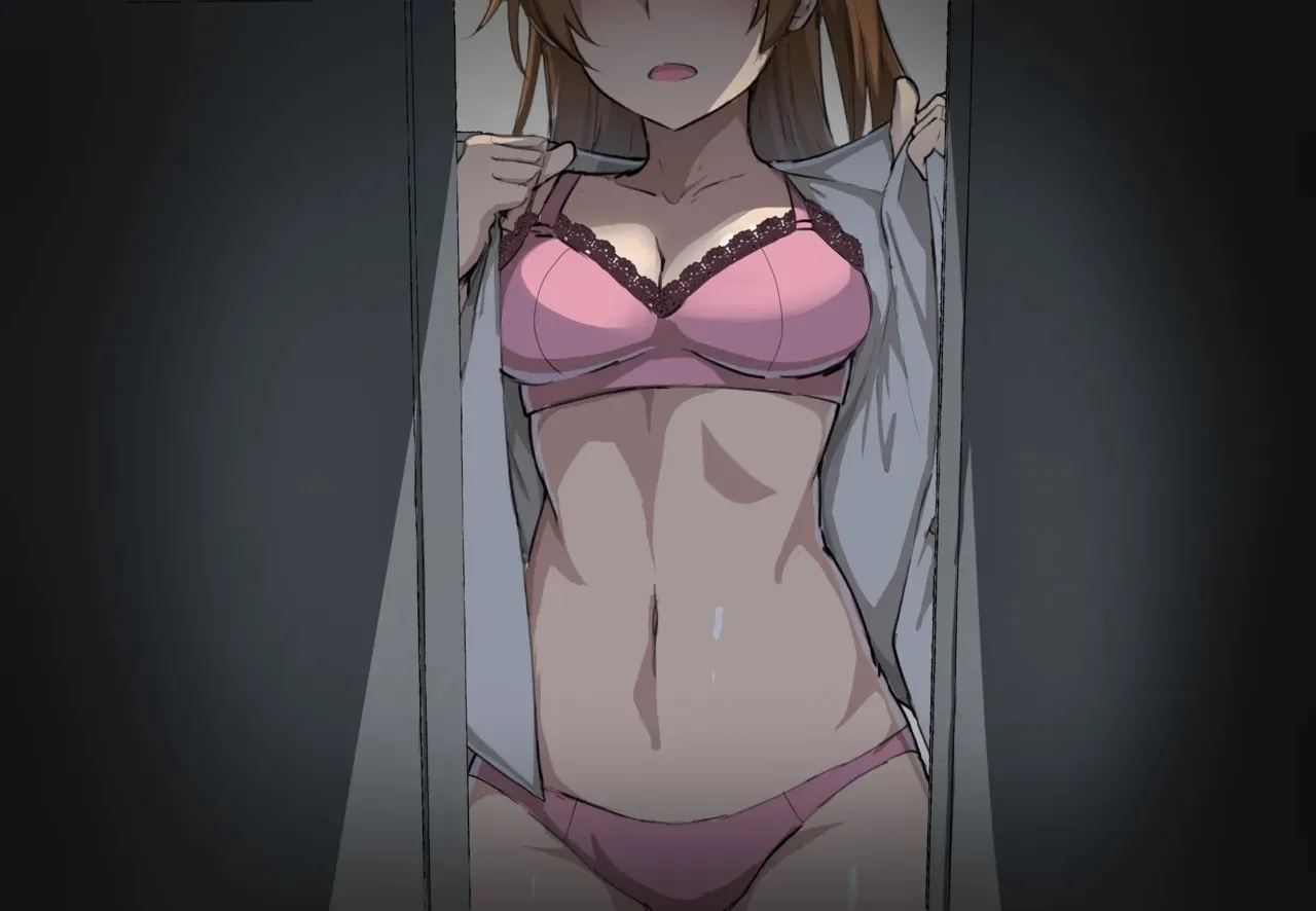 Picture of Nibutani Shinka being threatened by an insatiable PE teacher and subjected to sleepover se〇 9