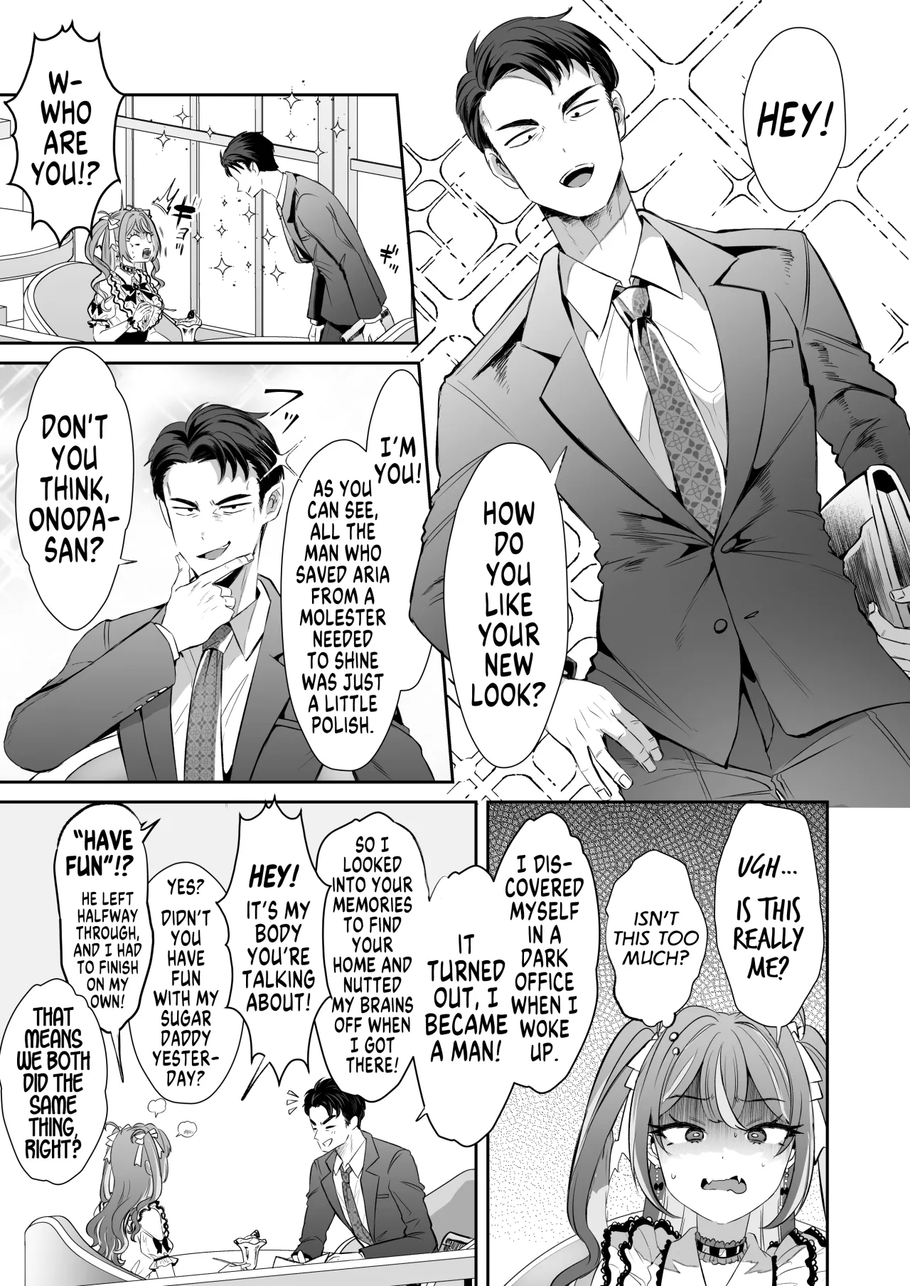 Pien na Ore, Shachiku na Watashi. ~Kinou made Black datta noni, Okitara Sekai ga Pink ni Somattete Kusa Nan da ga~ 29