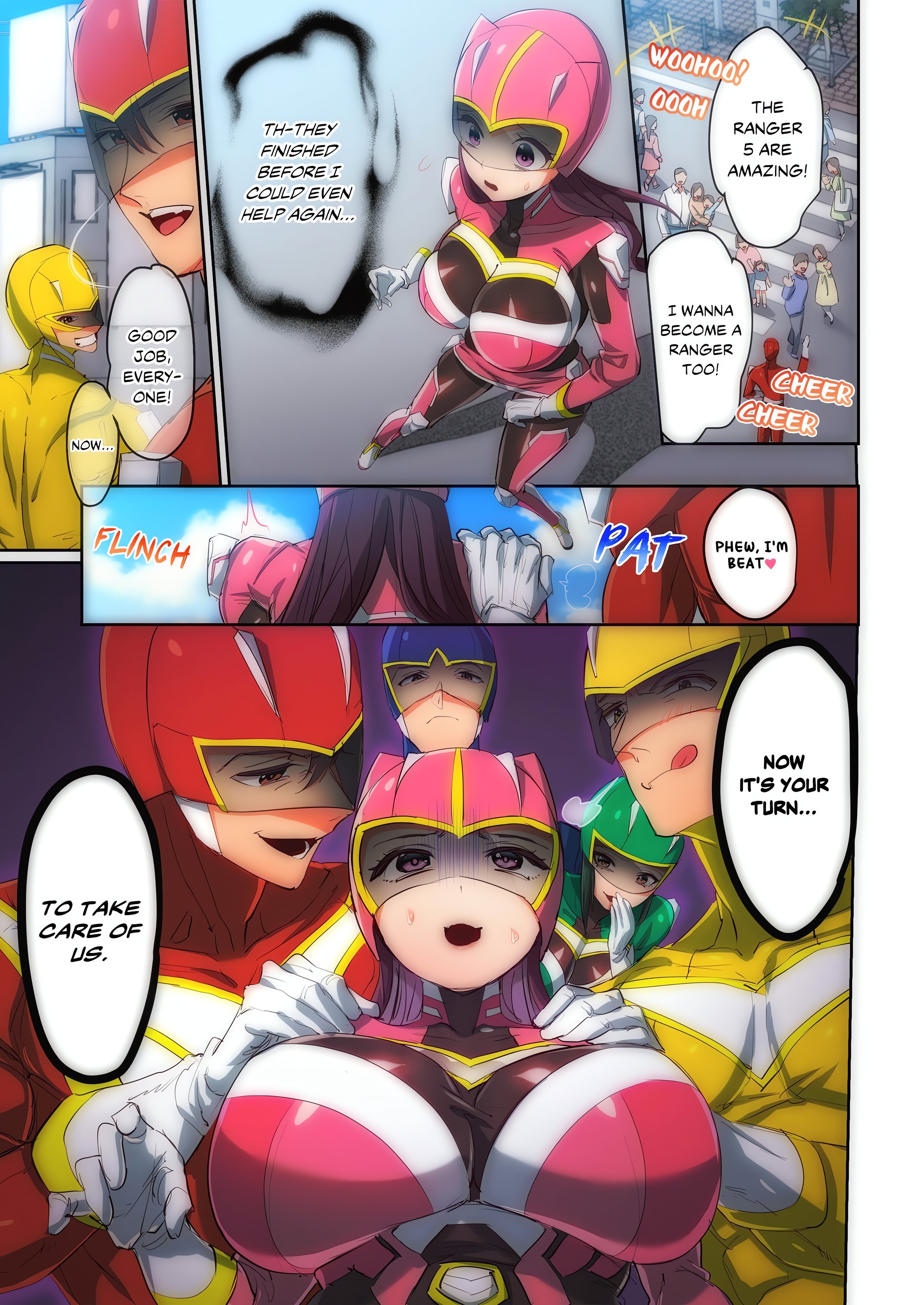 Pitiful Ranger Pink: I’m Such a Disgrace, but It Feels So Good! (Uncensored) 3